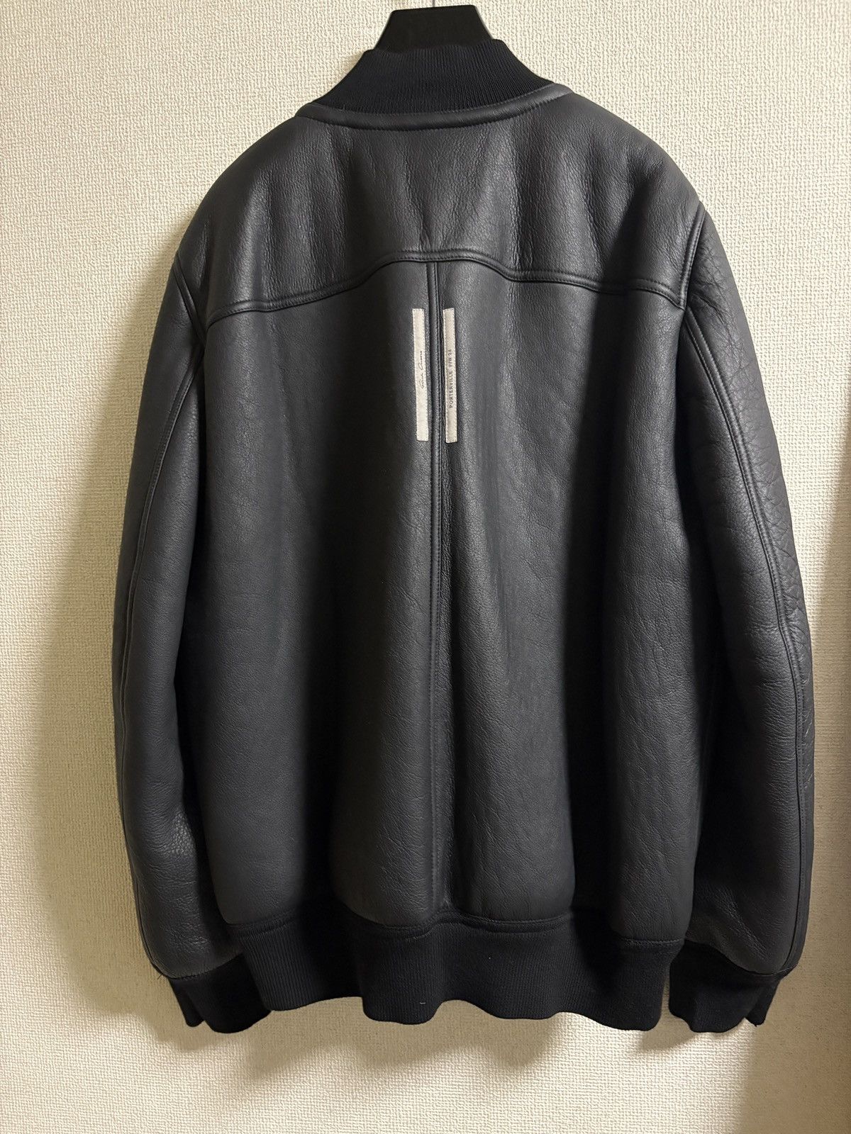Rick Owens rick owens shearling bomber flight leather jacket Size US L / EU 52-54 / 3 - 2 Thumbnail