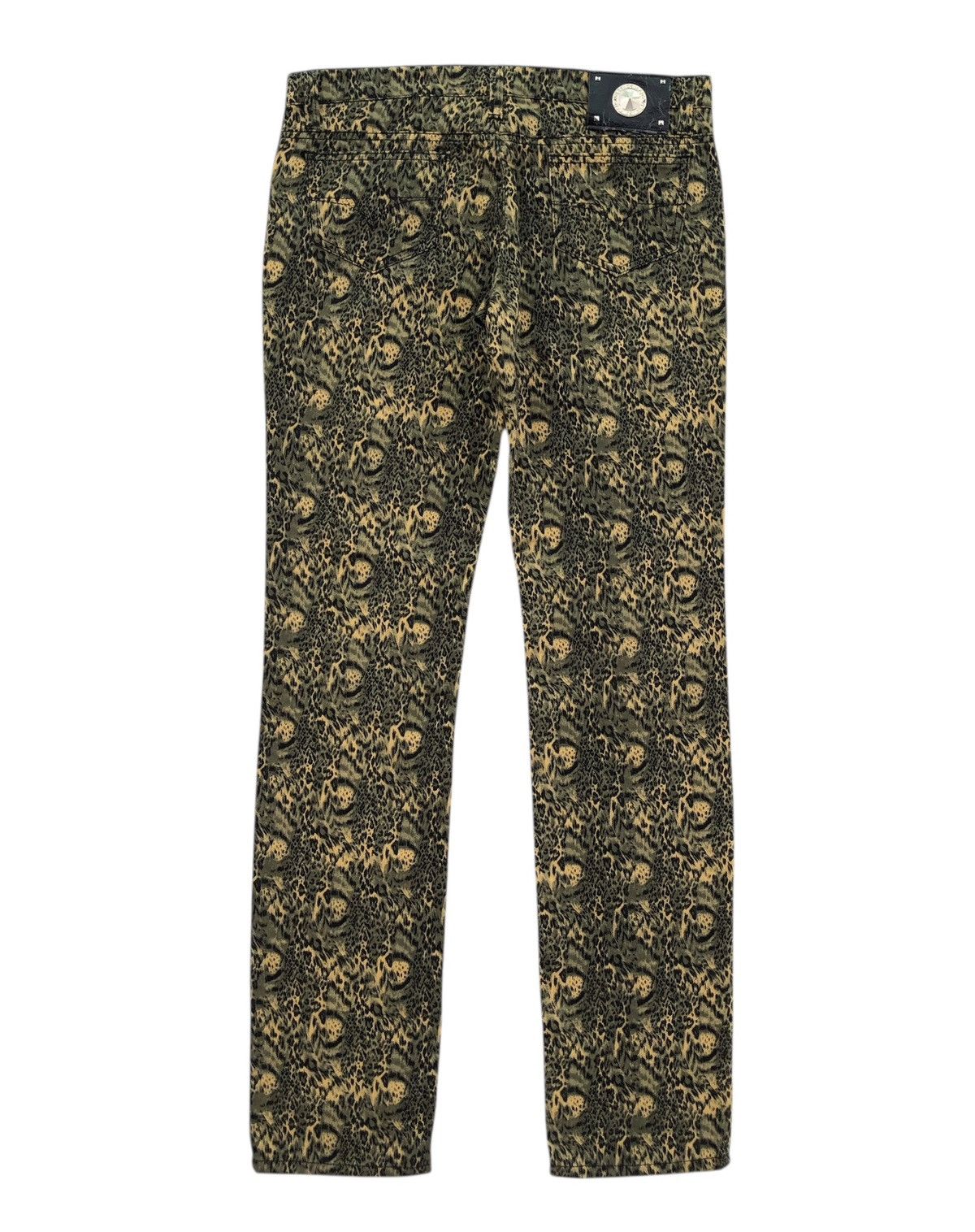 Versace Versace Jeans Couture Pants With An All-Over Leopard Print Size 30" / US 8 / IT 44 - 8 Thumbnail