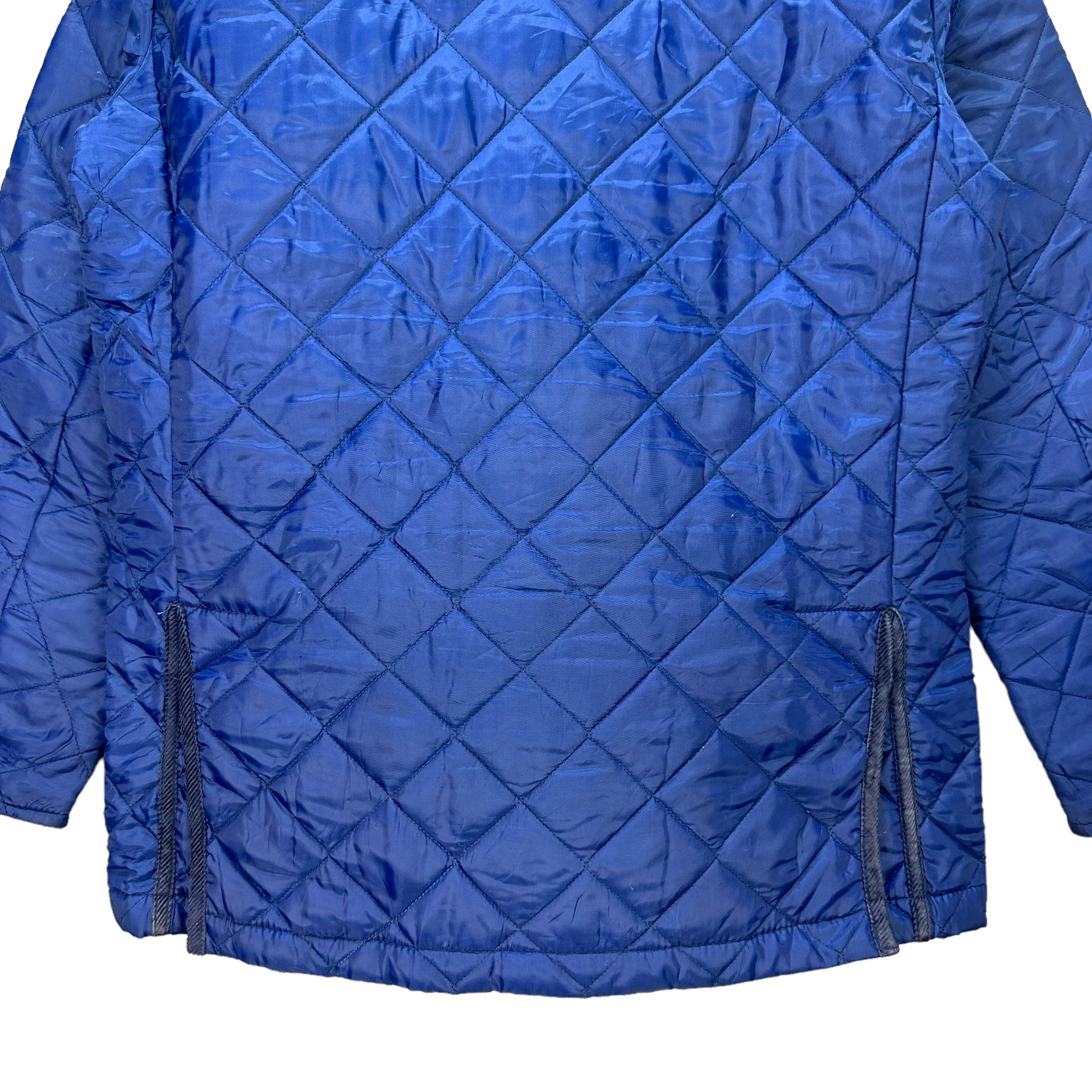 LAVENHAM X PAUL SMITH BLUE QUILTED JACKET #7647-160