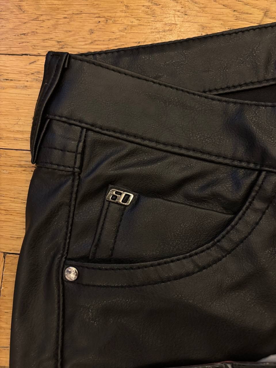 Miss Sixty Miss sixty leather women pants NEW Y2K style Size 30" / US 8 / IT 44 - 14 Thumbnail
