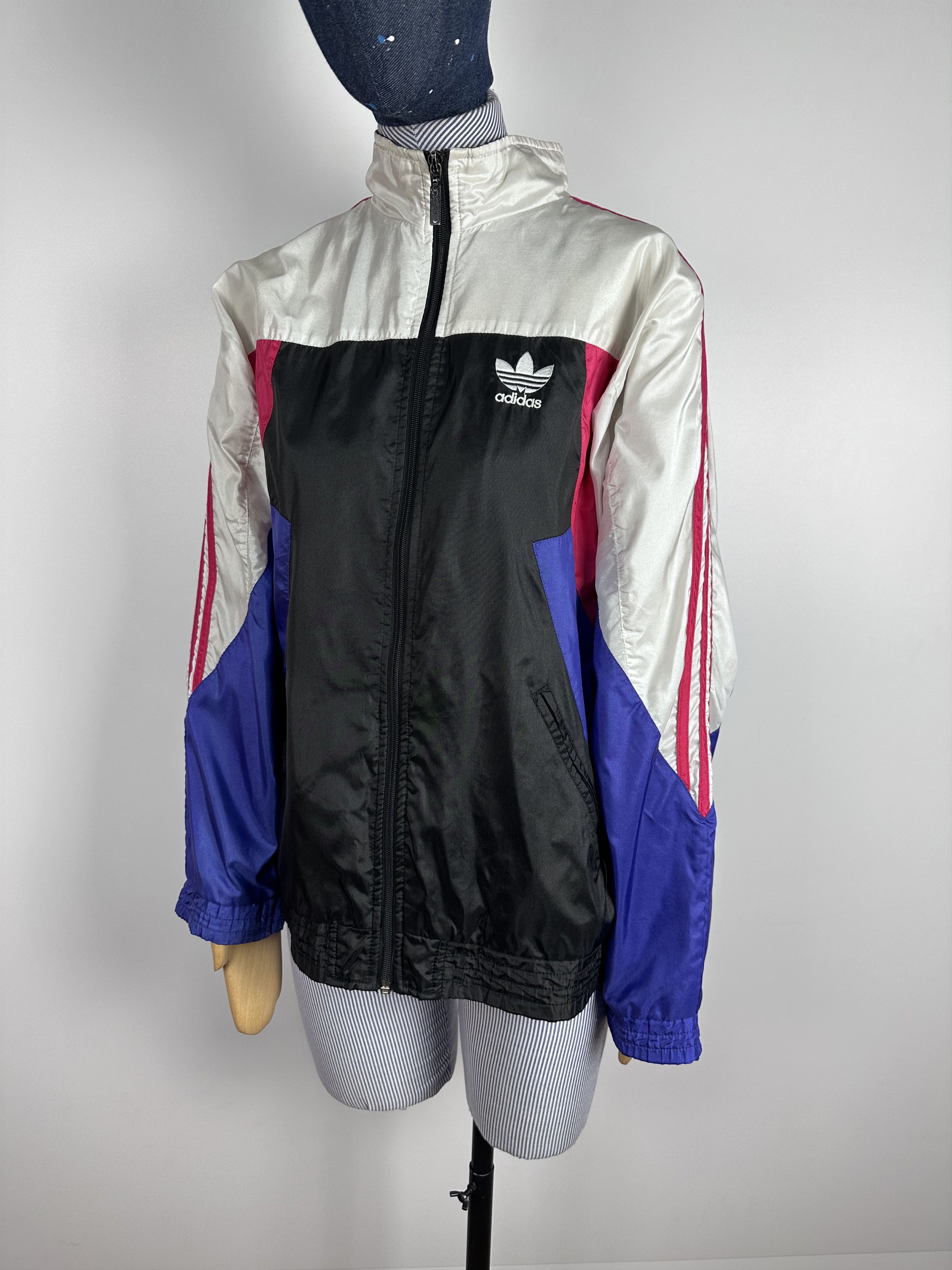 Adidas × Vintage Adidas Vintage Classic Sport Track Top Jumper 90s Size L Size L / US 10 / IT 46 - 1 Thumbnail