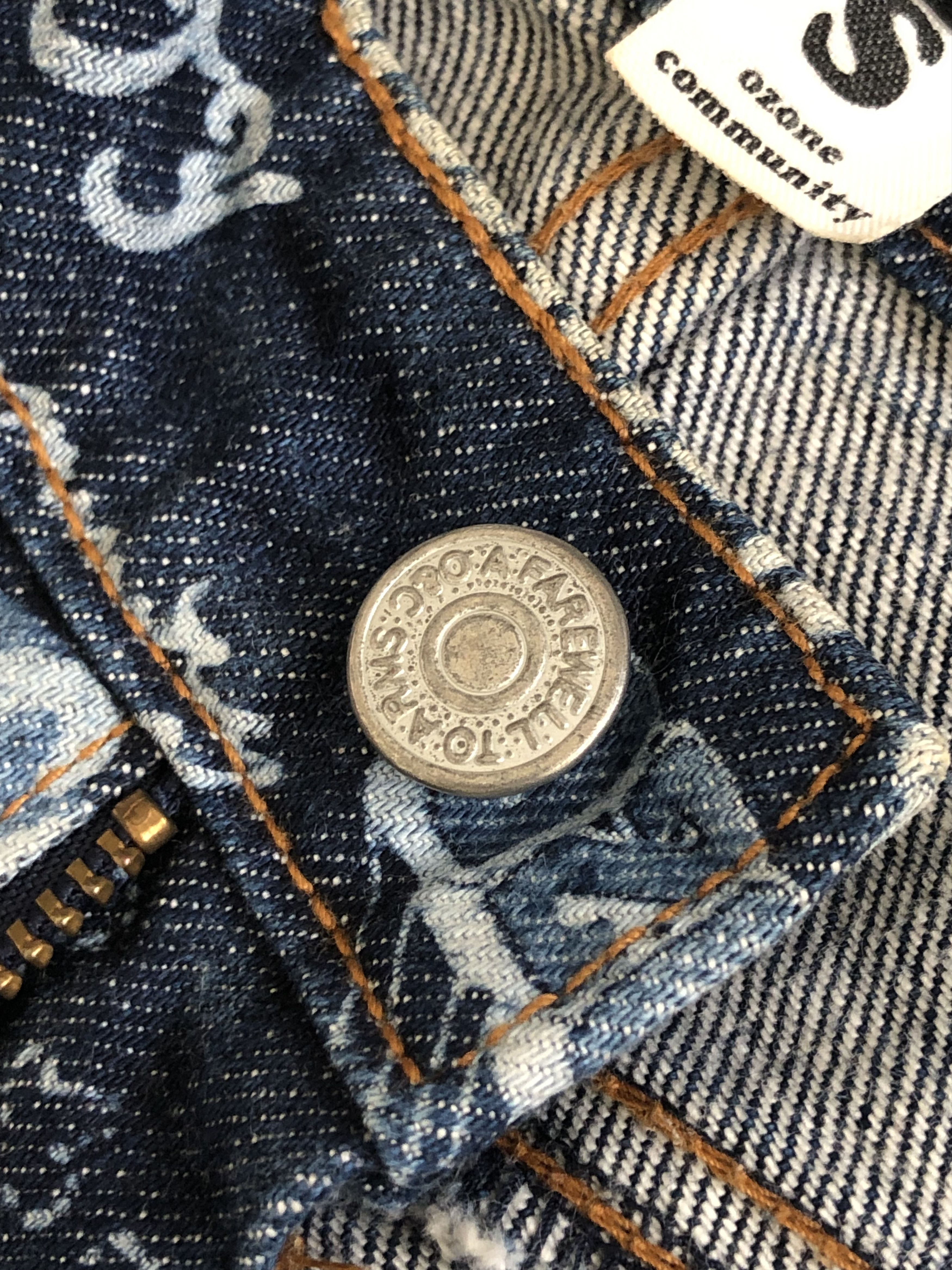 Japanese Brand × Vintage NOBUHIKO KITAMURA HYSTERIC OZONE COMMUNITY DENIM Size 26" / US 2 / IT 38 - 7 Thumbnail