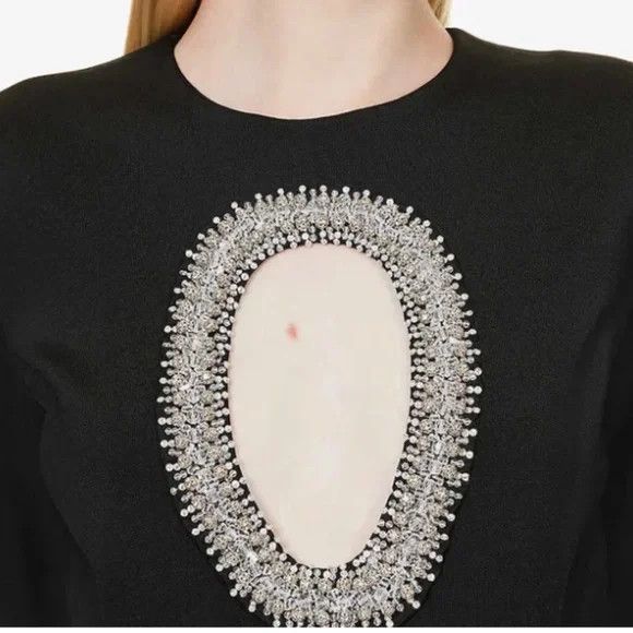 Givenchy Givenchy Black Dress w/ Chain - NEW WITH TAGS NWT Size XL / US 12-14 / IT 48-50 - 8 Thumbnail