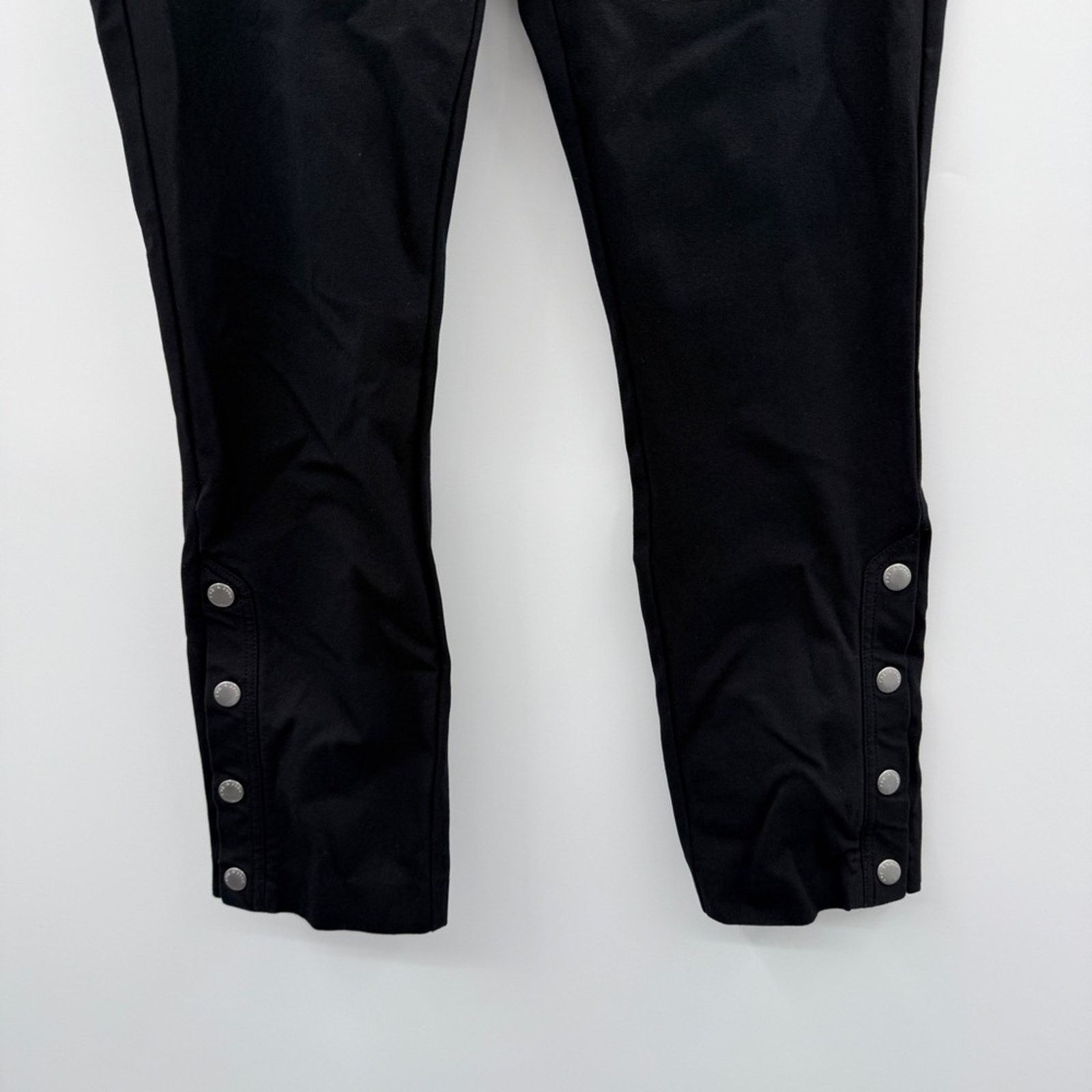 Rag & Bone Rag & Bone Simone Snap High Rise Black Pants Sz 10 Size 32" / US 10 / IT 46 - 5 Thumbnail