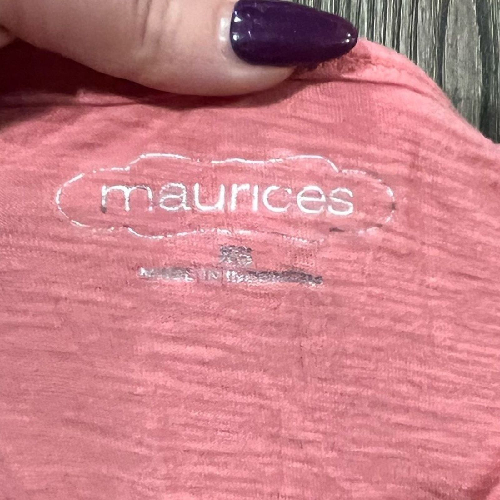 Vintage Maurices Long Sleeve Top Round Neck Curve Hem Pullover XS Size XS / US 0-2 / IT 36-38 - 2 Thumbnail