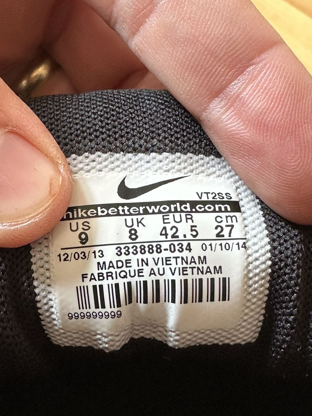 Nike Air Max 90 speckled sole sample Size US 9 / EU 42 - 4 Thumbnail
