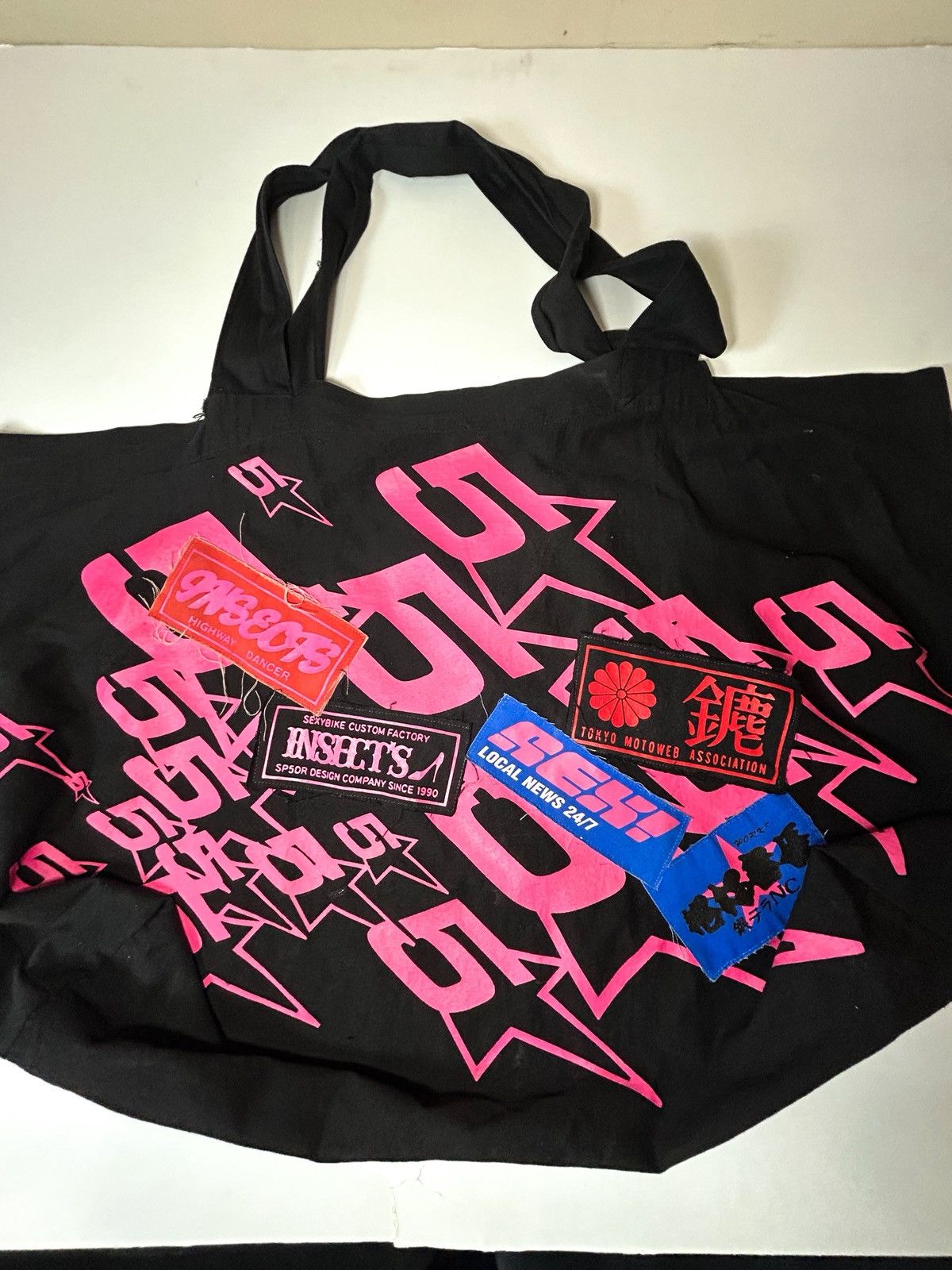 Sp5der Sp5der Spider Worldwide oversized Tote bag Size ONE SIZE - 1 Thumbnail