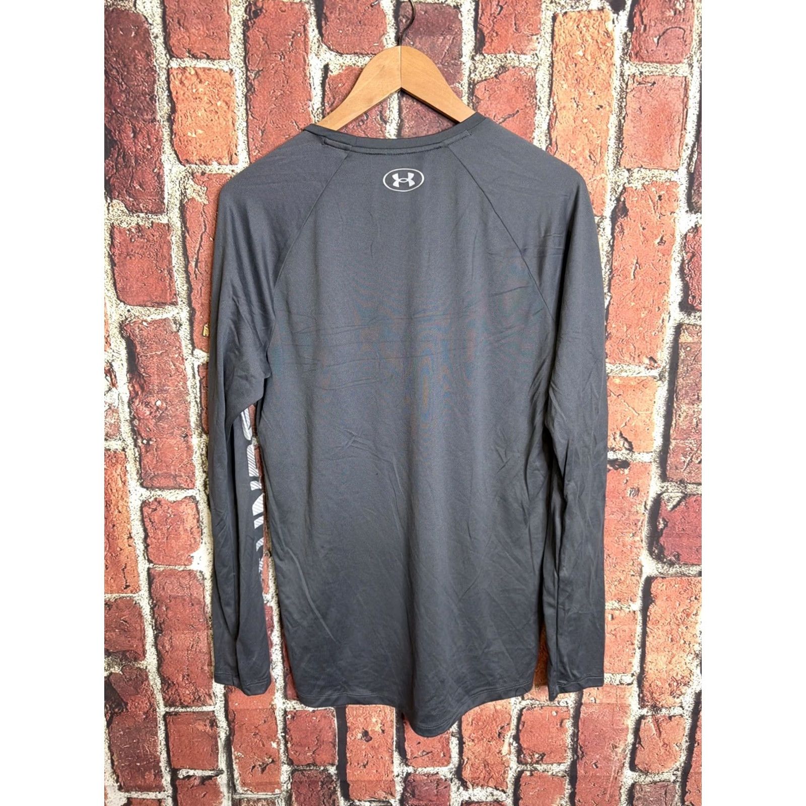 Under Armour Under Armour Team Tech Long Sleeve Adult Mens S Gray NWT Shirt Size US S / EU 44-46 / 1 - 3 Thumbnail