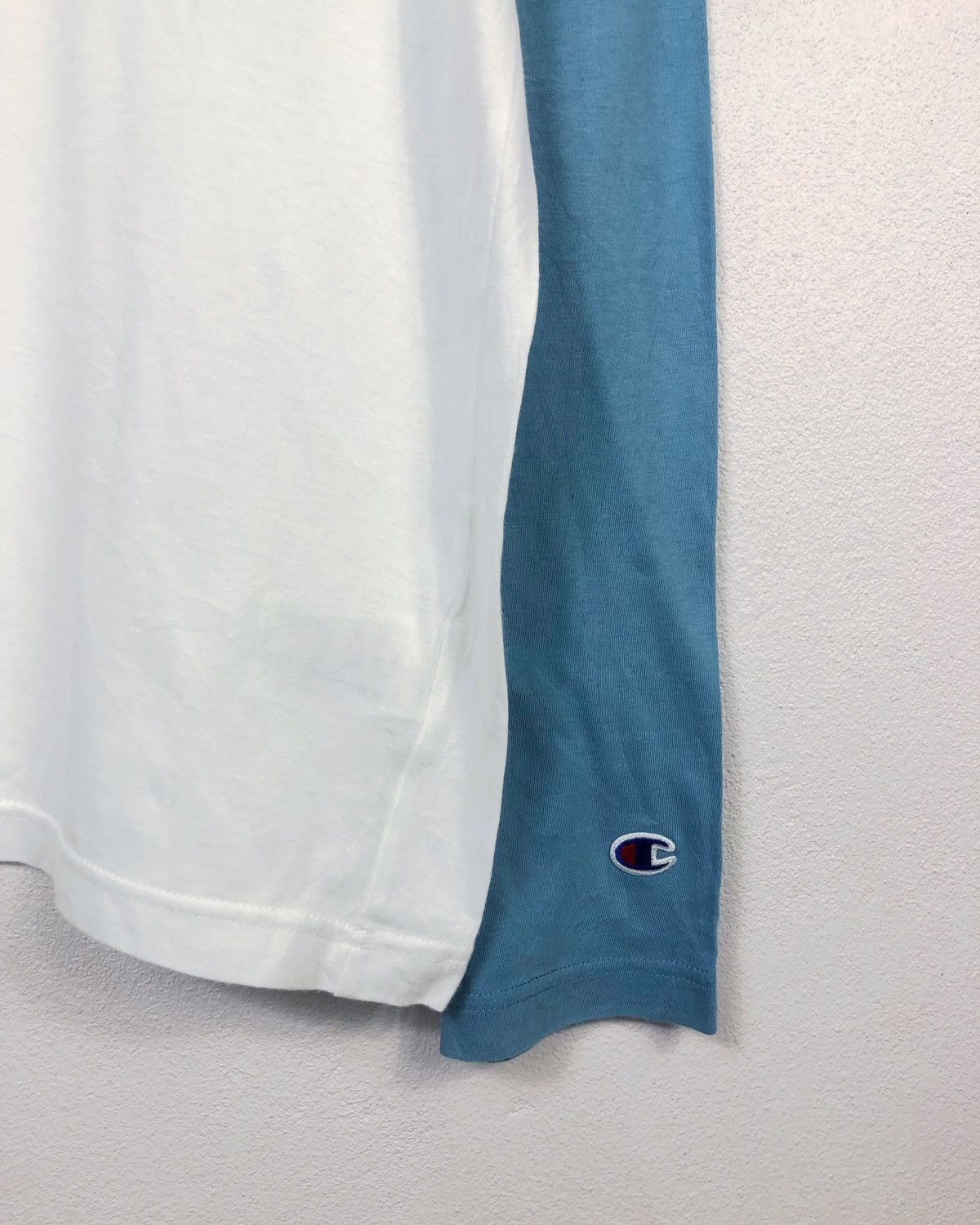 Champion Rare Champion Raglan Embroidered Logo LS Tee Size US XL / EU 56 / 4 - 6 Thumbnail