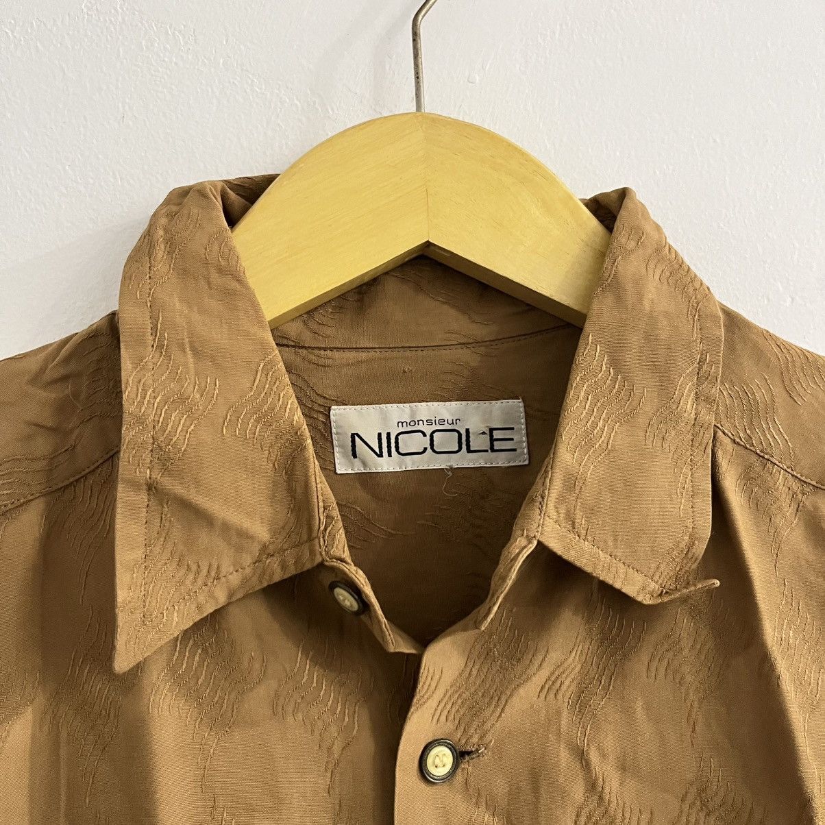 Japanese Brand Nicole Textured Button Up Shirt Size US L / EU 52-54 / 3 - 3 Thumbnail
