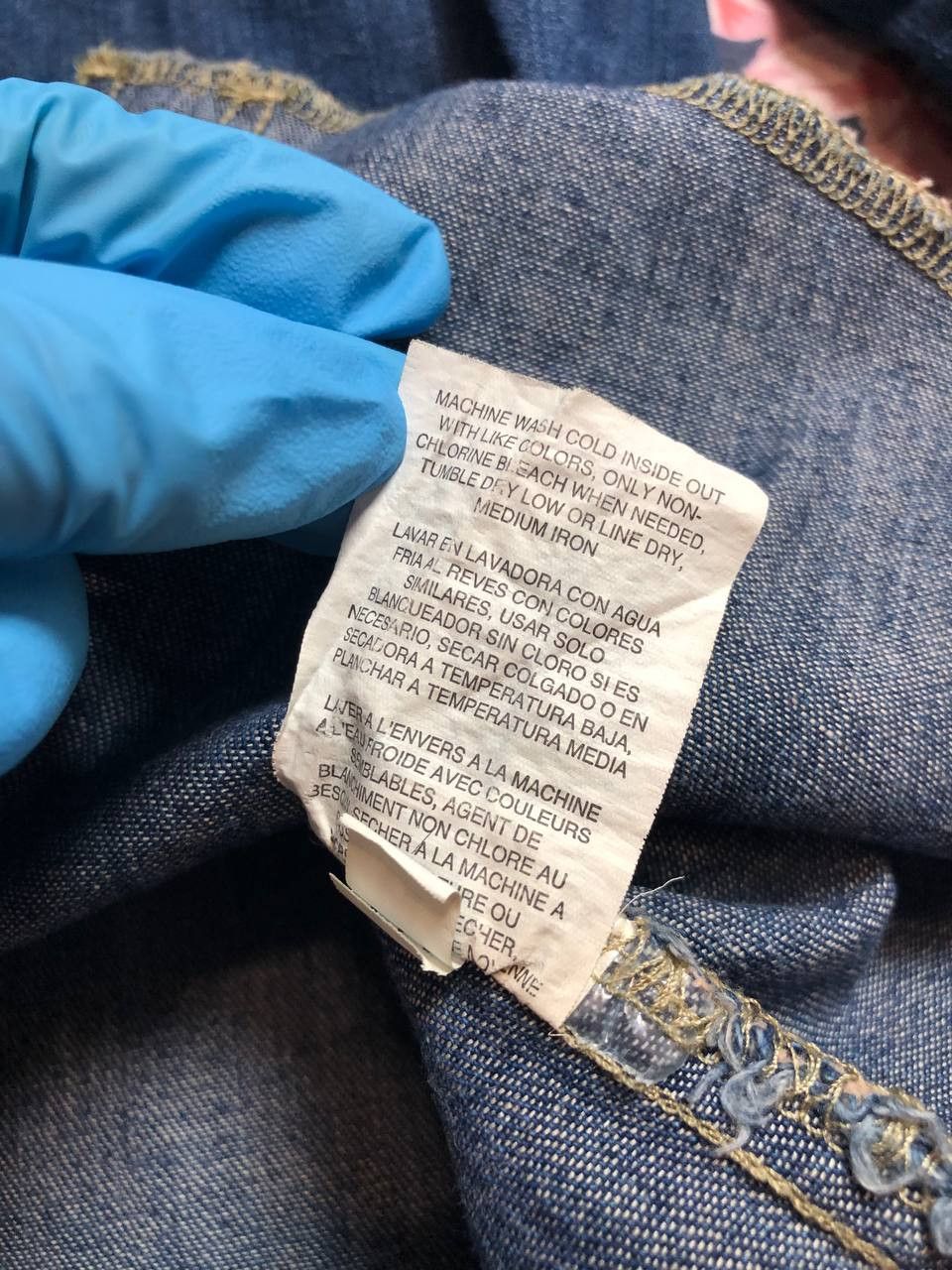 Wrangler VTG Denim JEANS SHIRT Wrangler Western Size M / US 6-8 / IT 42-44 - 4 Thumbnail
