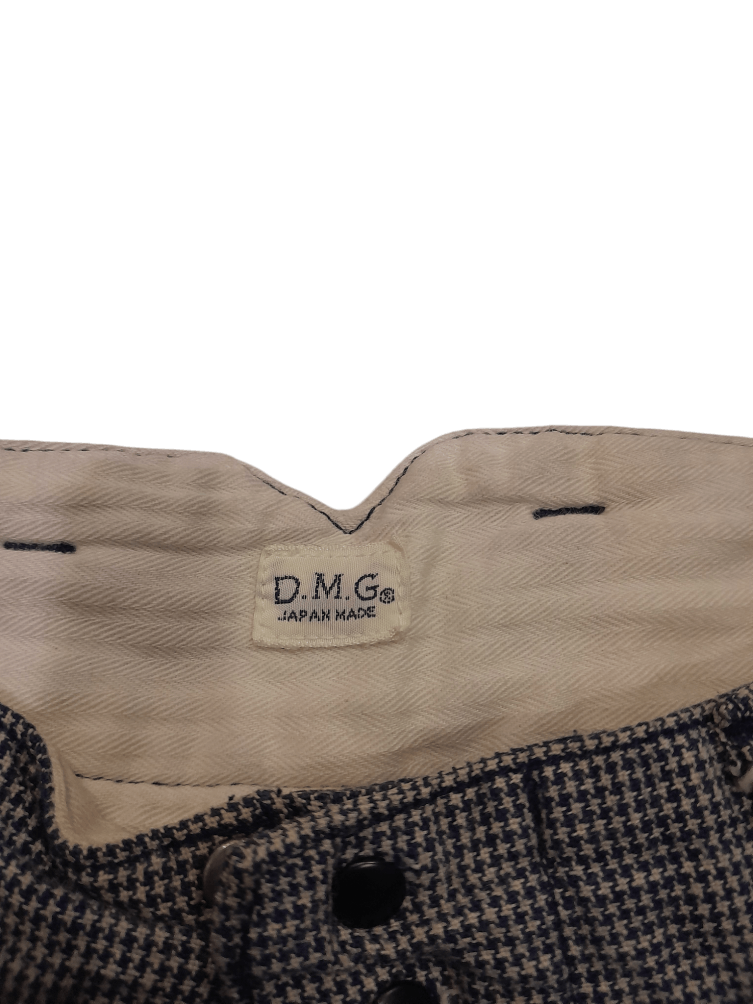 Japanese Brand DMG Japan Checked Pant (F554) Waist 26 Size US 26 / EU 42 - 7 Thumbnail