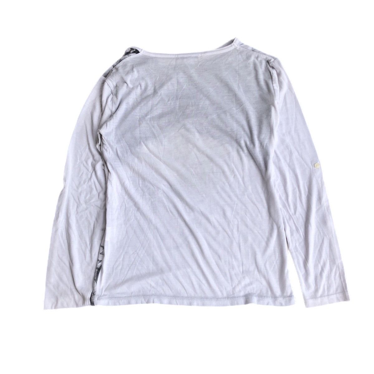 Japanese Brand Roddole poem words double layer longsleeve Size US M / EU 48-50 / 2 - 6 Thumbnail