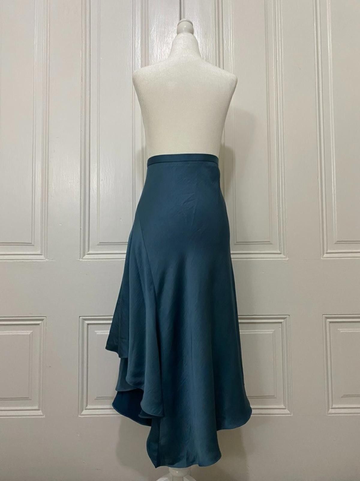 Other LANE JT Victorious Silk Midi Skirt + Backscarf Top (MEDIUM) Size M / US 6-8 / IT 42-44 - 5 Thumbnail