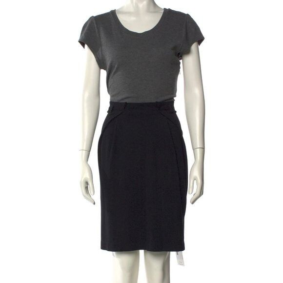 Theory Theory Scoop Neck Knee Length Dress Size S / US 4 / IT 40 - 1 Thumbnail