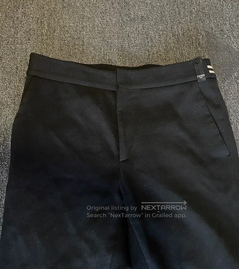 Fendi Fendi Black Casual Pants. Size US 36 / EU 52 - 2 Thumbnail