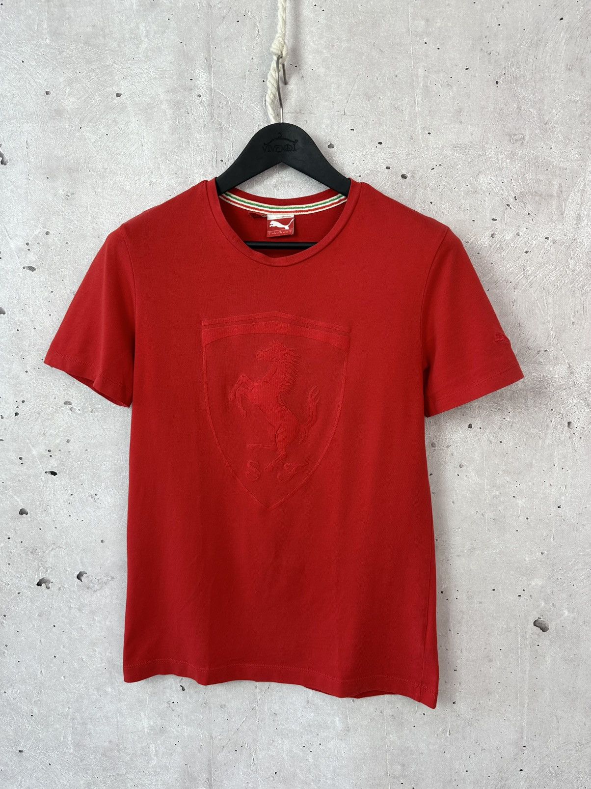 Ferrari × Puma Puma Ferrari Red Short Sleeve Cotton T-shirt Size US S / EU 44-46 / 1 - 1 Thumbnail