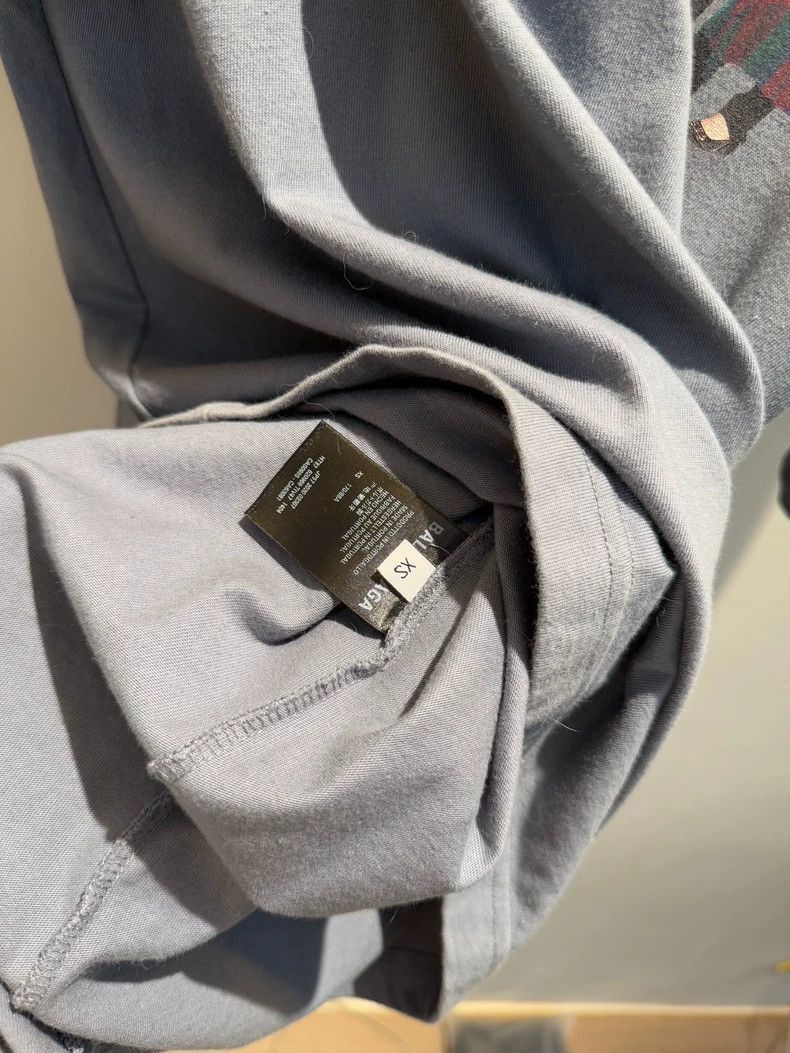 Balenciaga Balenciaga Gray Short Sleeve T Size US XS / EU 42 / 0 - 5 Thumbnail