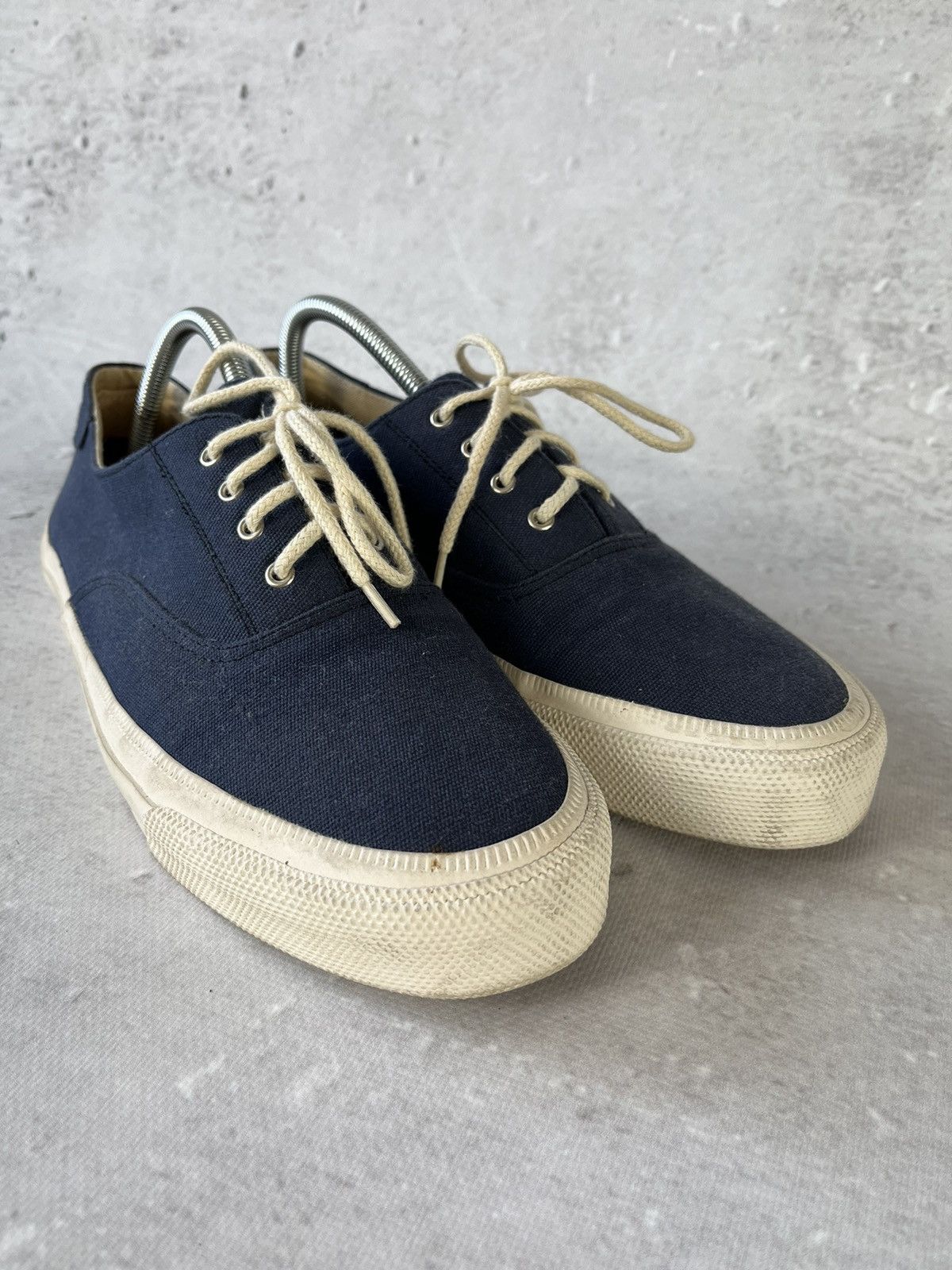 Eddie Bauer × Vintage Eddie Bauer - low navy trainers Size US 9.5 / EU 42-43 - 3 Thumbnail