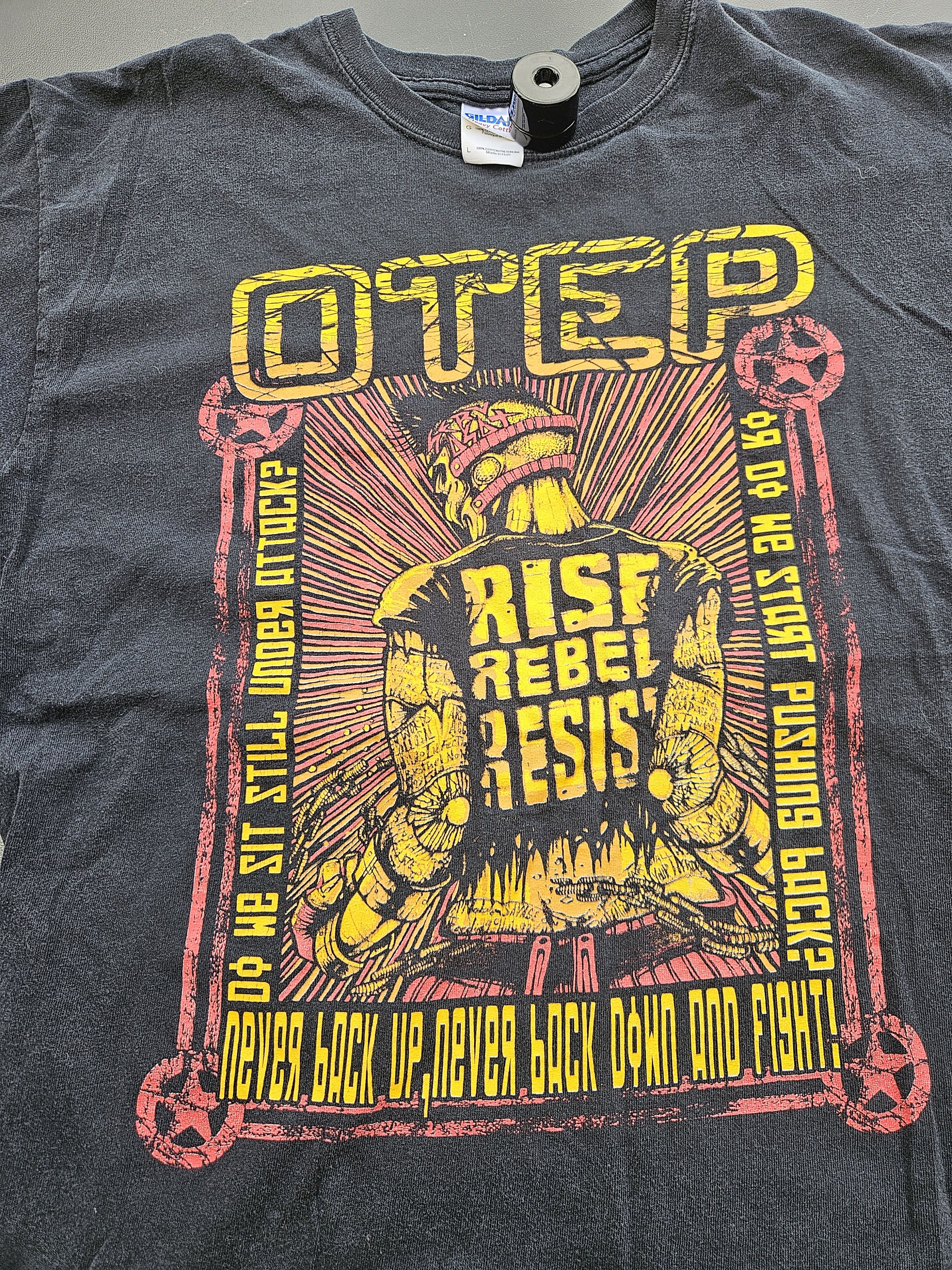 Gildan Otep Rise Rebel Resist Y2K Gildan Band Tee Size US L / EU 52-54 / 3 - 2 Thumbnail