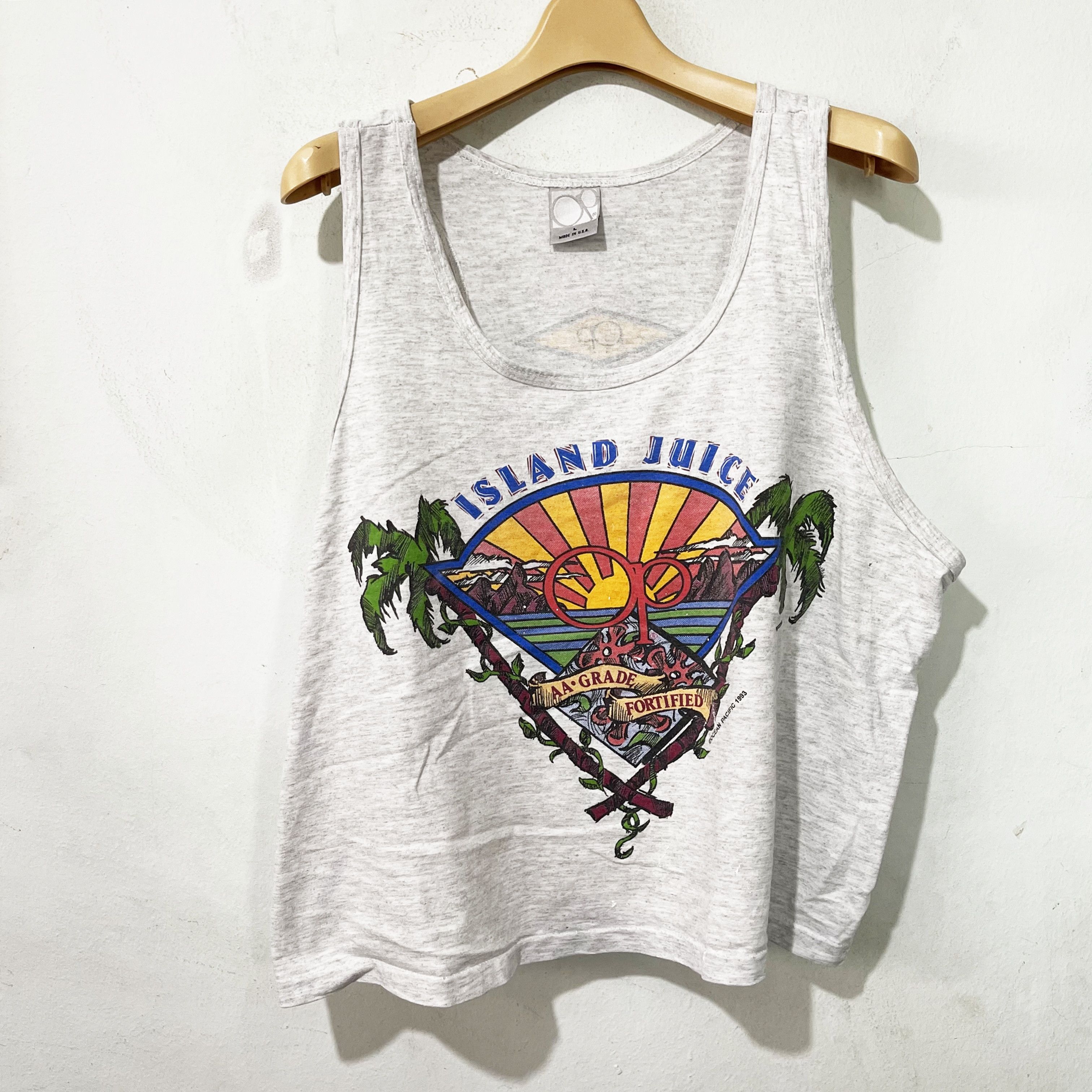 Ocean Pacific Vintage 1993 Ocean Pacific Crop Tops Size L / US 10 / IT 46 - 1 Thumbnail