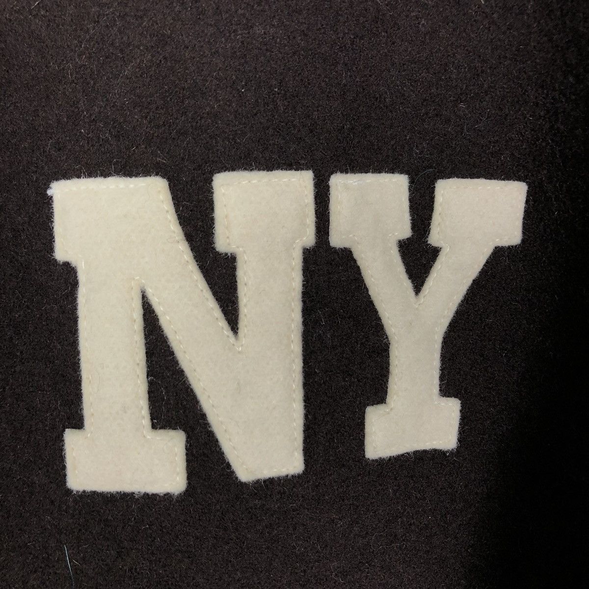 Japanese Brand × Vintage 🔥VINTAGE WOOL JACKET IL DOMANI NY NEW YORK BIG LOGO Size US M / EU 48-50 / 2 - 21 Thumbnail