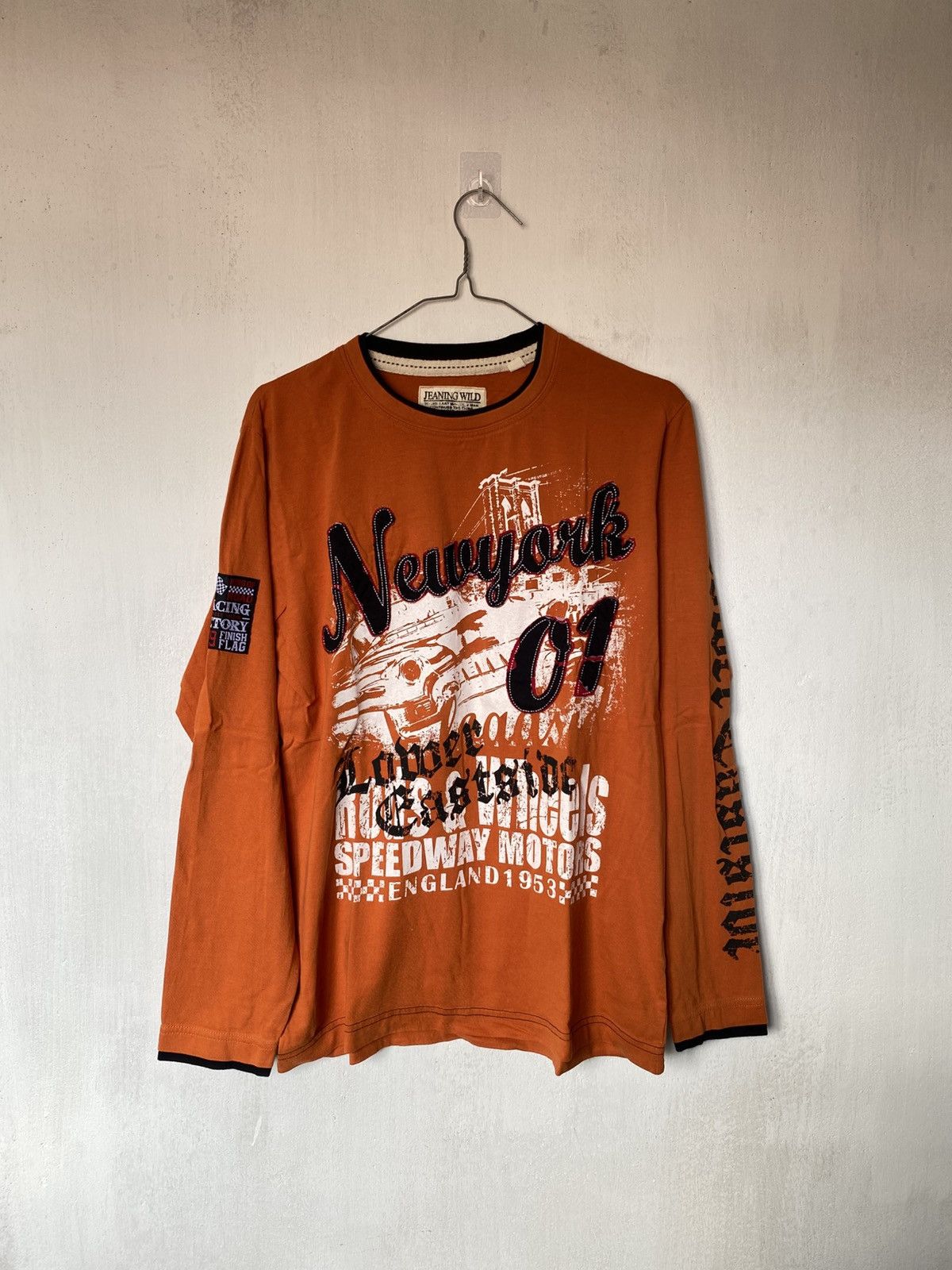 Hysteric Glamour × If Six Was Nine × Japanese Brand Jeaning Wild Poem Longsleeve Lgb Style Size US S / EU 44-46 / 1 - 1 Thumbnail