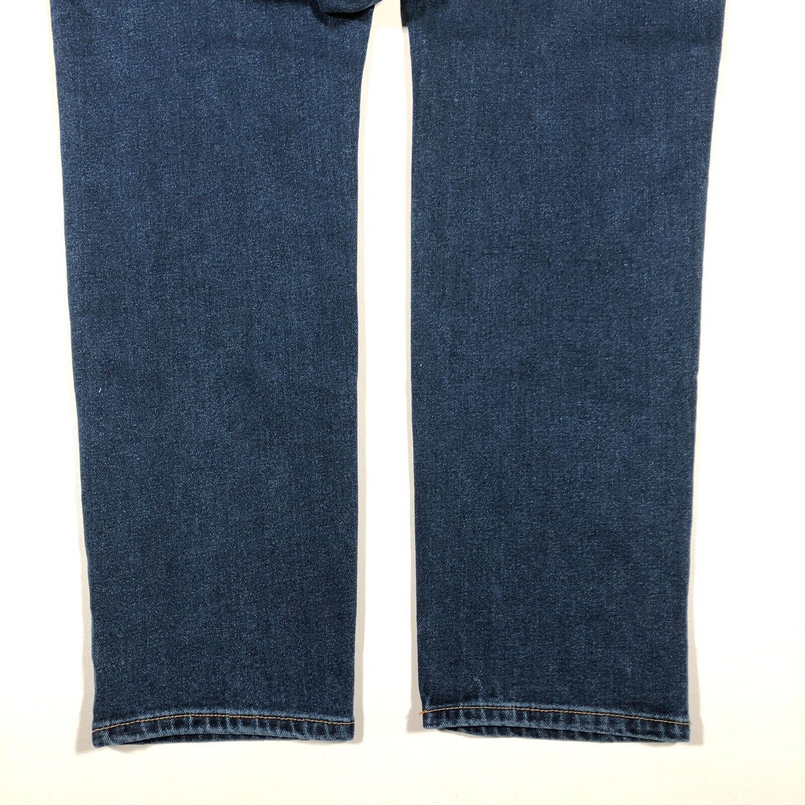 True Religion New True Religion Geno Relaxed Slim Dark Blue Jeans 33x32 Size US 33 - 3 Thumbnail