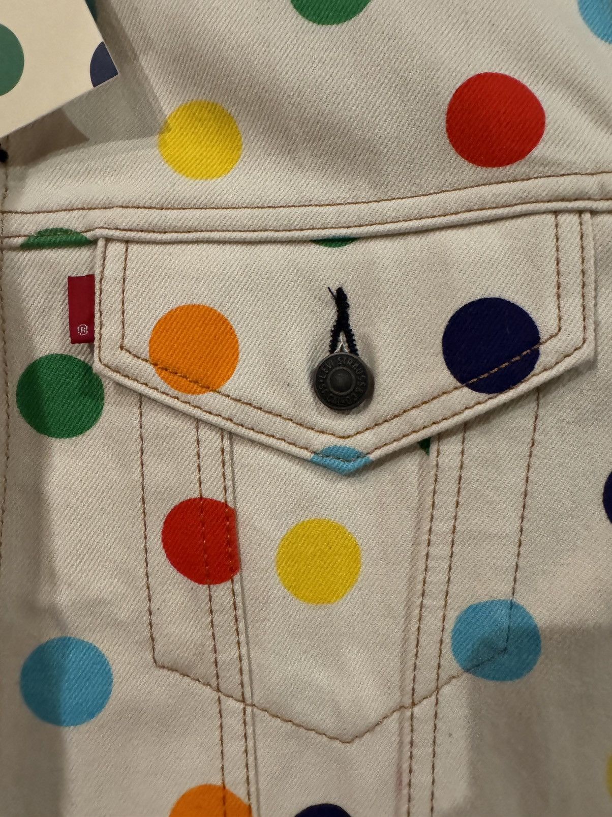 Golf le Fleur GOLF WANG x Levi’s polka dot jacket Size US XL / EU 56 / 4 - 6 Thumbnail