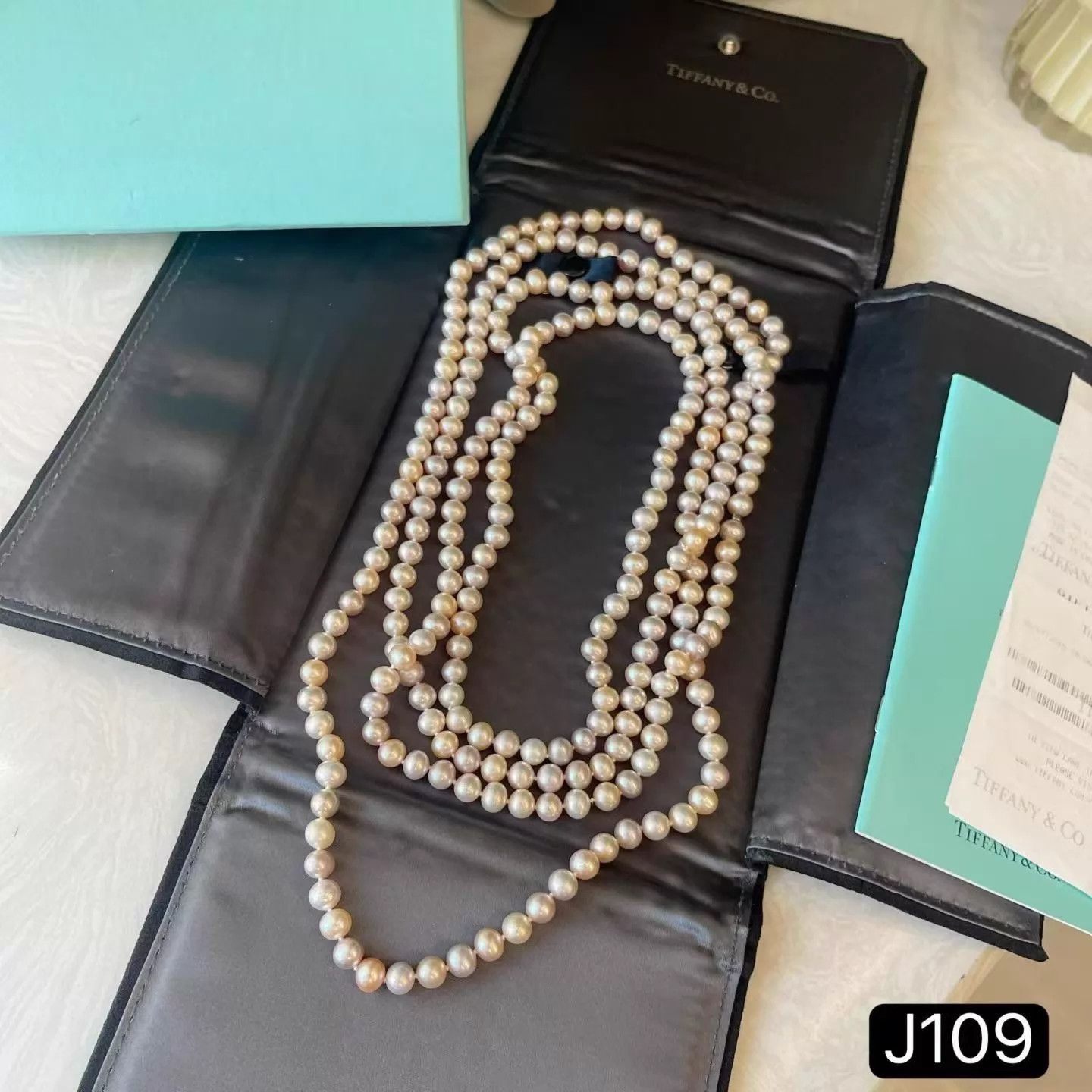 Tiffany & Co. TIFFANY & CO. 204cm Pearl Adjustable Necklace - New Size ONE SIZE - 2 Thumbnail