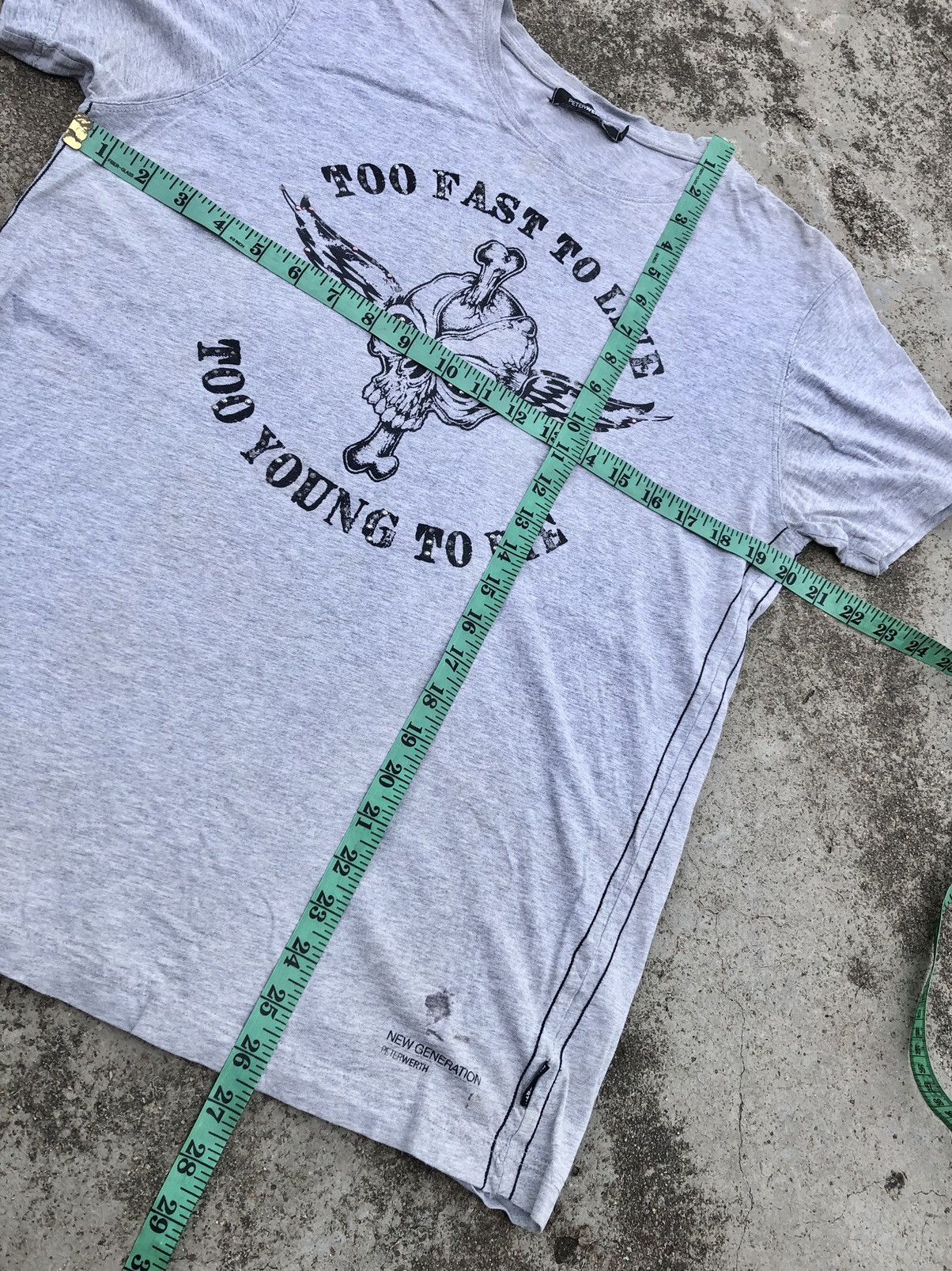 Peter Werth × Seditionaries SKULLS BONES PETER WERTH NEW GENERATION TEE Size US M / EU 48-50 / 2 - 10 Thumbnail