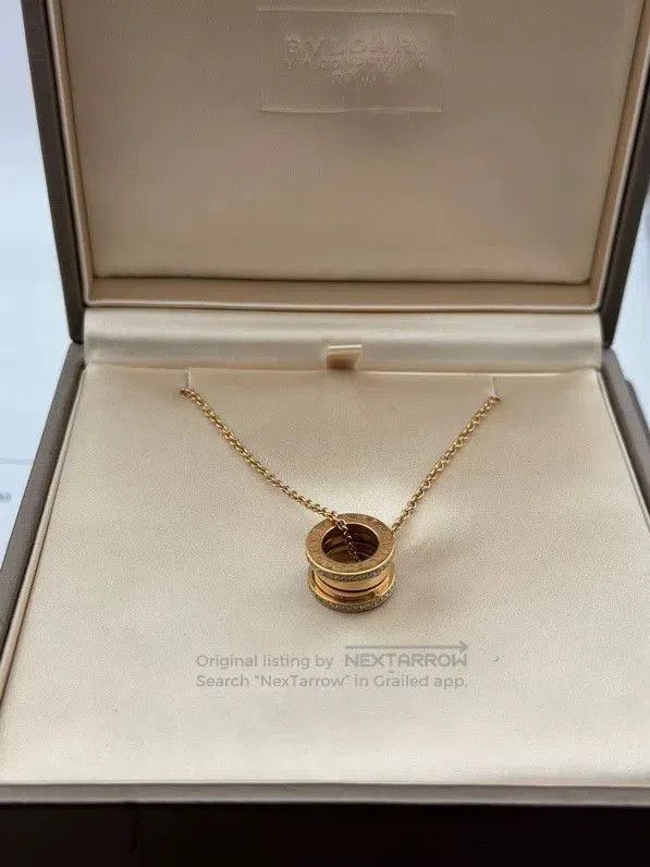 Bvlgari Bvlgari B.Zero 1 18k Rose Gold Necklace. Size ONE SIZE - 6 Thumbnail