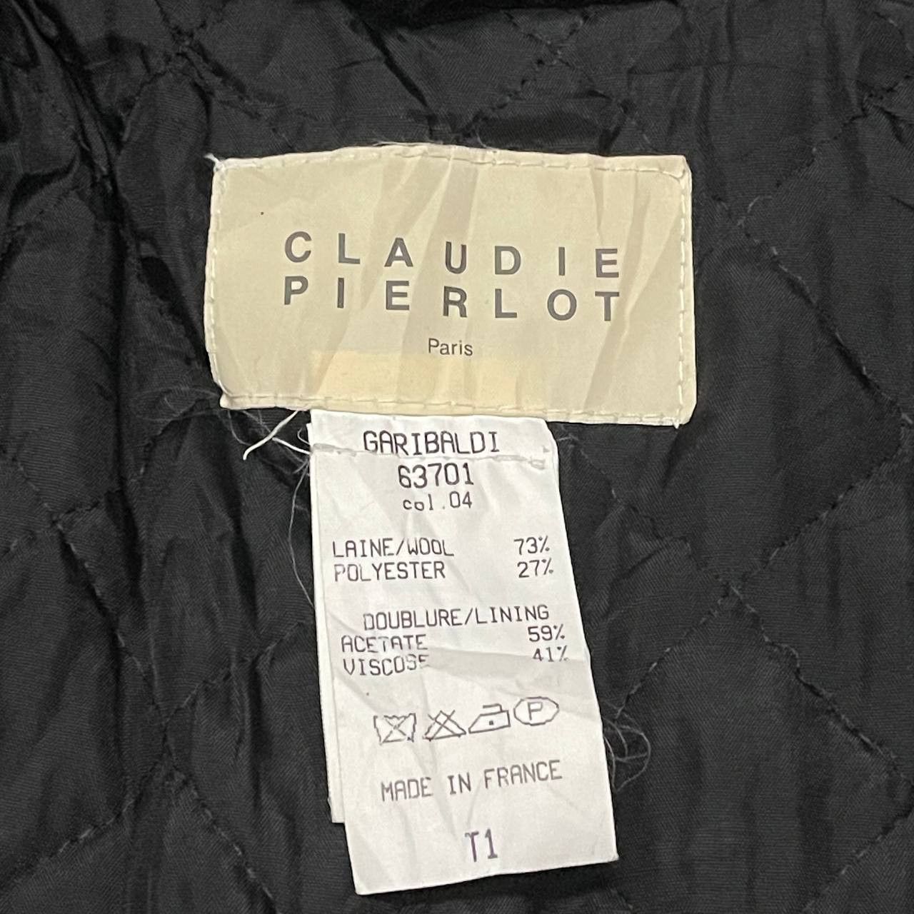 Other Vintage Claudie Pierlot Paris Garibaldi Wool Coat Faux Fur Size US M / EU 48-50 / 2 - 8 Thumbnail
