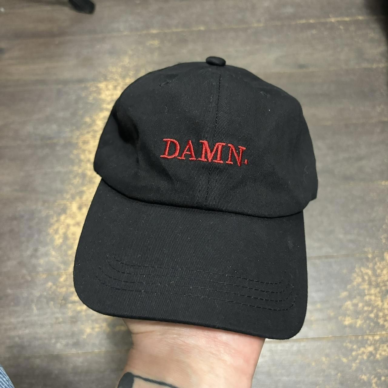 Designer Kendrick Lamar Damn Strap Back Hat Size ONE SIZE - 1 Thumbnail