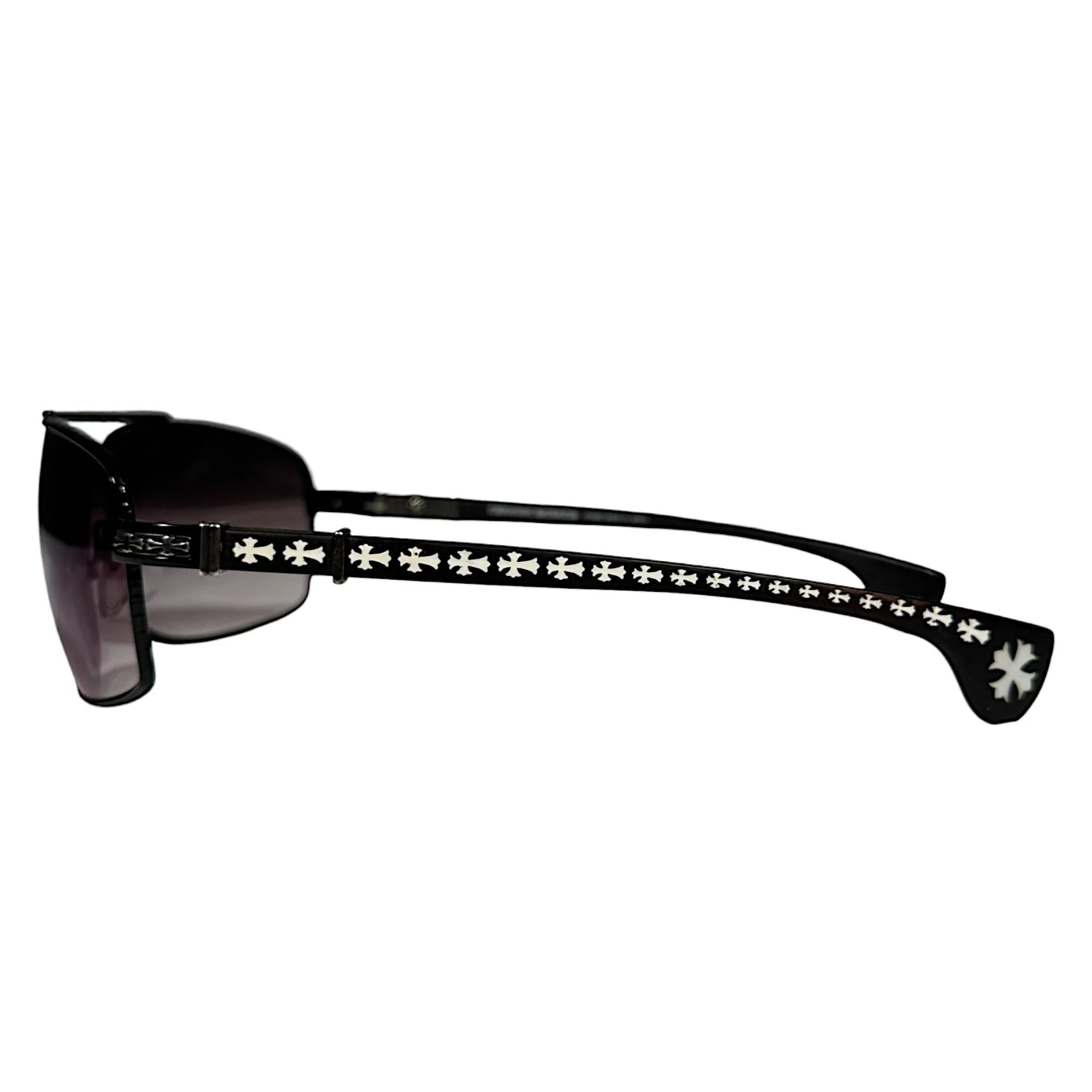Chrome Hearts Chrome Hearts Wood Cross Beast III Sunglasses Size ONE SIZE - 3 Thumbnail