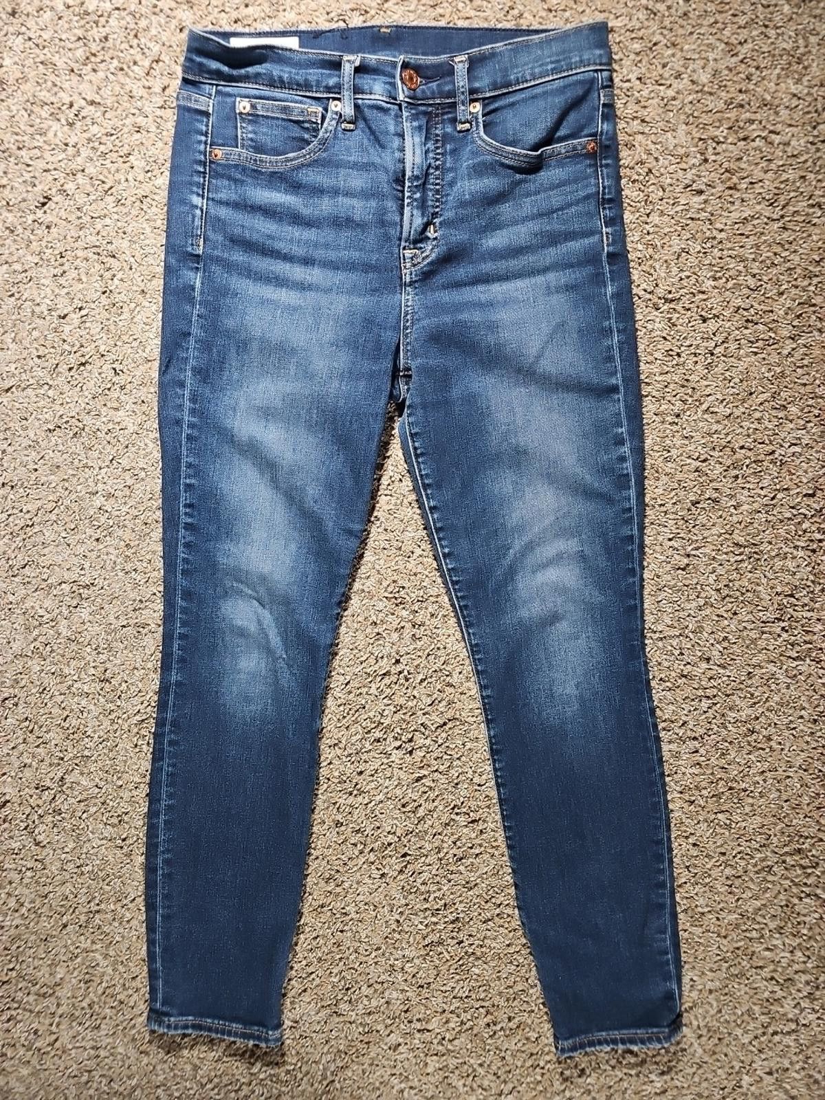 Gap GAP 28/6s True Skinny High Rise Jeans Size 28" / US 6 / IT 42 - 1 Thumbnail