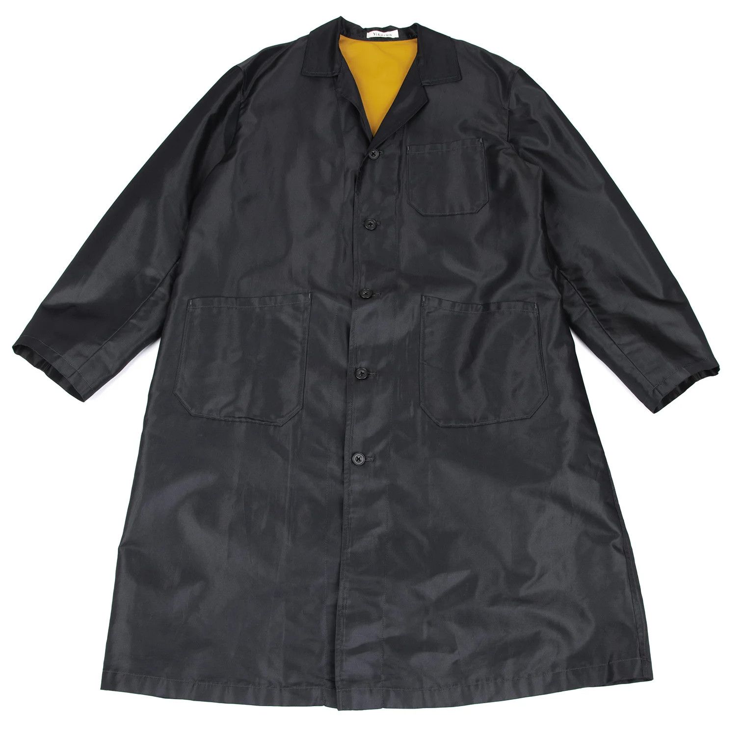 Jean Paul Gaultier Nylon Poly Patch Pocket Coat Black Size L Size US L / EU 52-54 / 3 - 1 Thumbnail