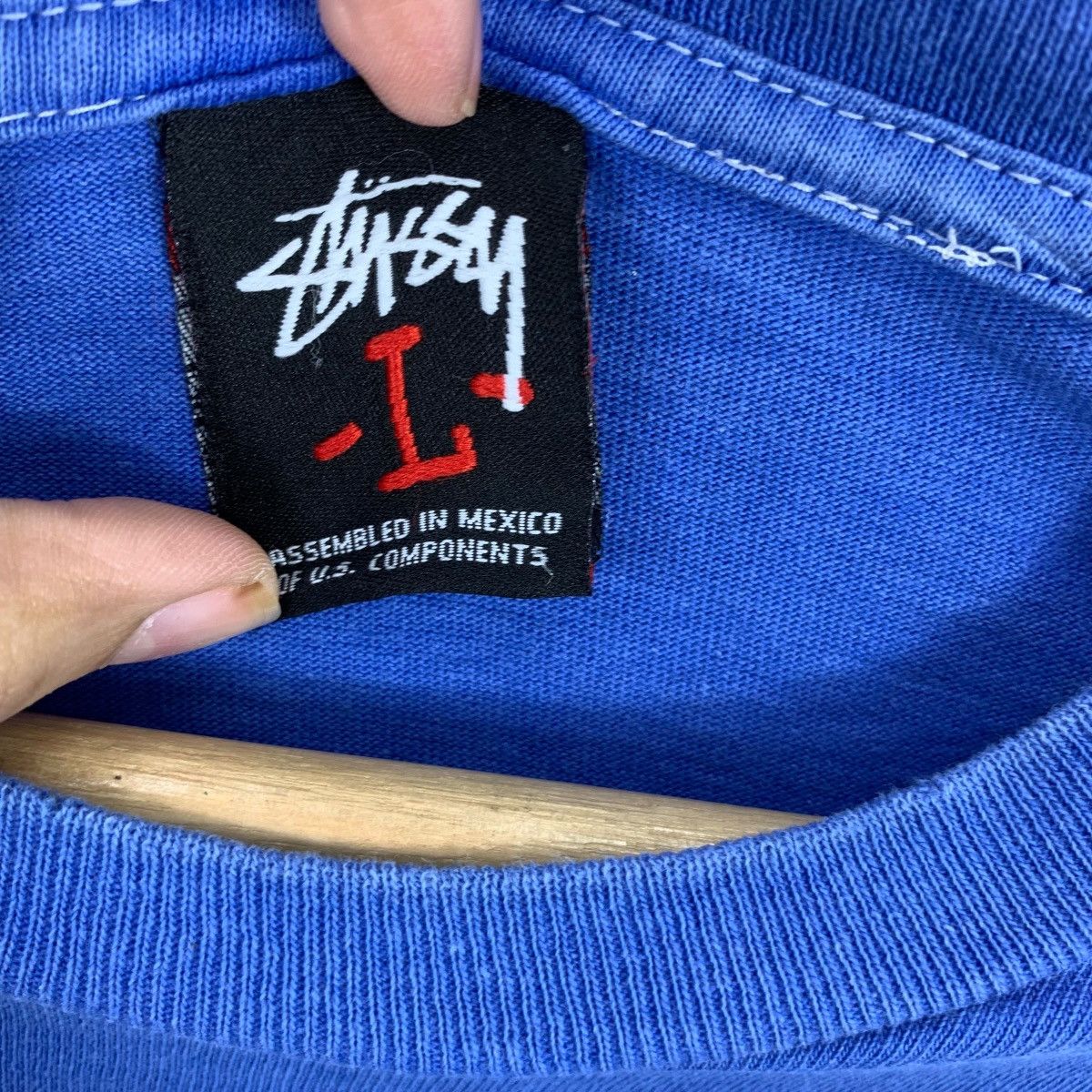 Stussy Vintage STUSSY SKATEBOARD STOCK Logo Tribe Top Tee Shirt Size US L / EU 52-54 / 3 - 5 Thumbnail