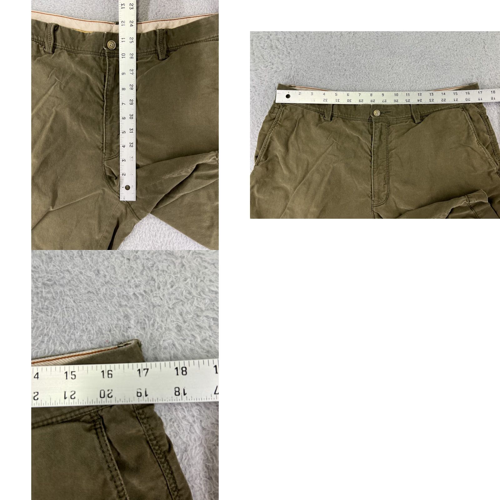 Tommy Bahama Tommy Bahama Shorts Men 38 Green Cotton Blend Beach Resort Casual Cargo Pocket Inseam 9 in Regular Size US 38 / EU 54 - 9 Thumbnail