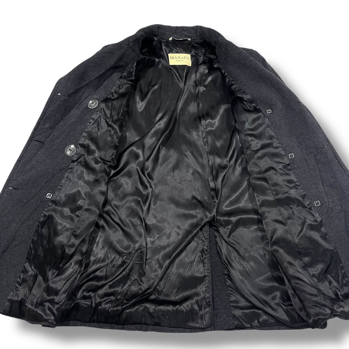 Japanese Brand × Vintage Vintage MAX & Co. Classics Double Breasted Wool Jacket Size US S / EU 44-46 / 1 - 5 Thumbnail