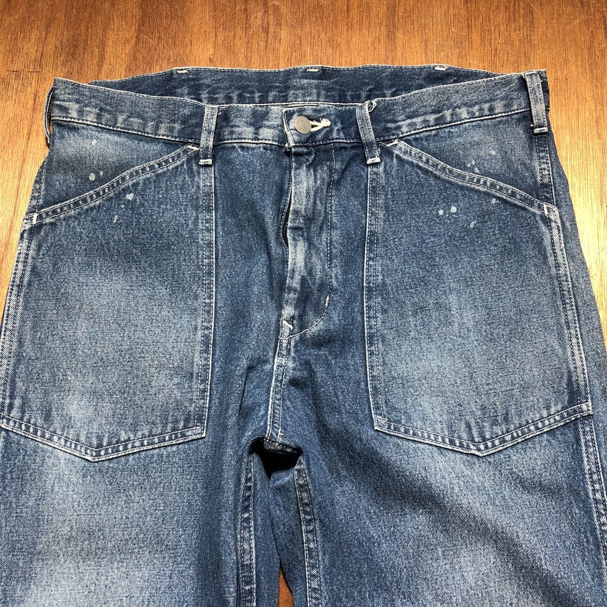 Japanese Brand Vintage Unbrand Denim Size US 35 - 2 Thumbnail