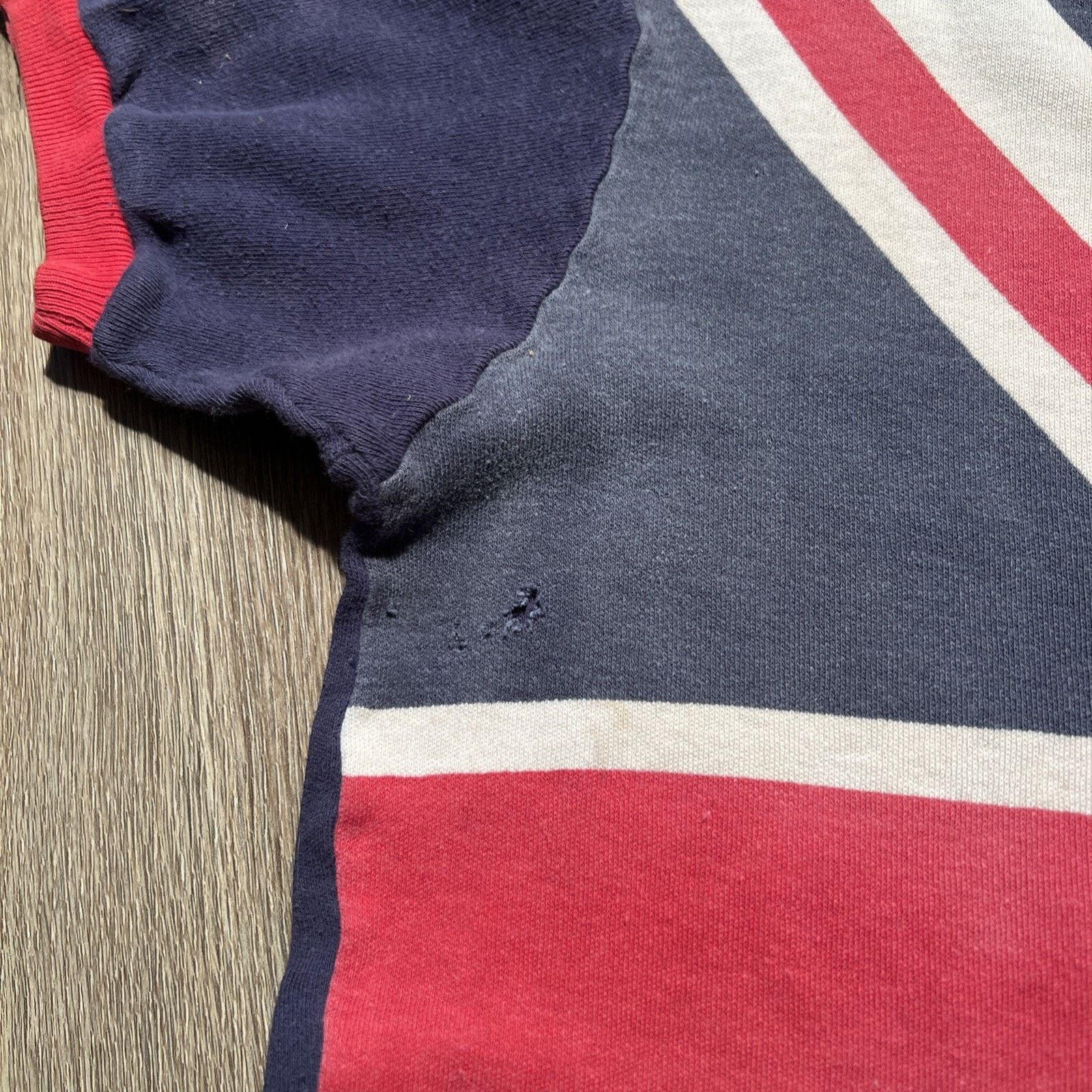 Vintage VTG 60s Union Jack T Shirt England Punk Sid Vicious T Shirt Size US M / EU 48-50 / 2 - 9 Thumbnail