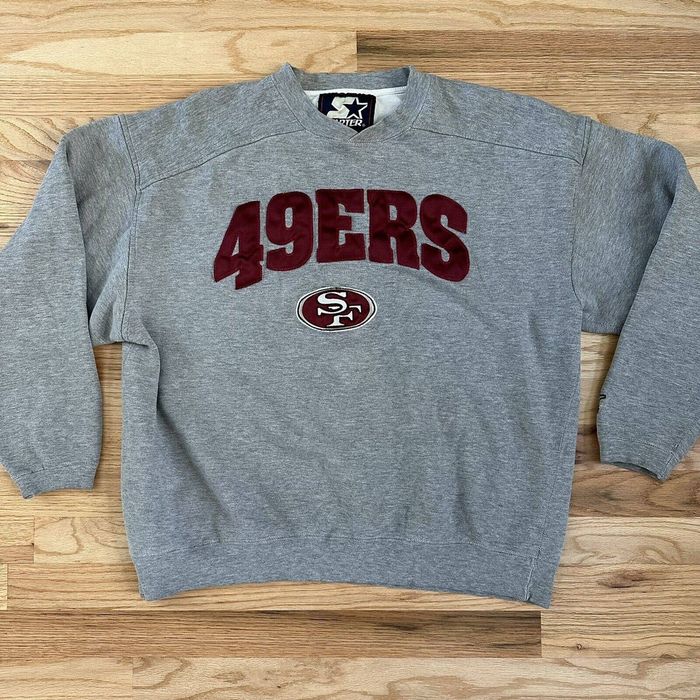 Starter Men's Vintage Starter San Francisco 49ers Sweatshirt Sz L | Grailed