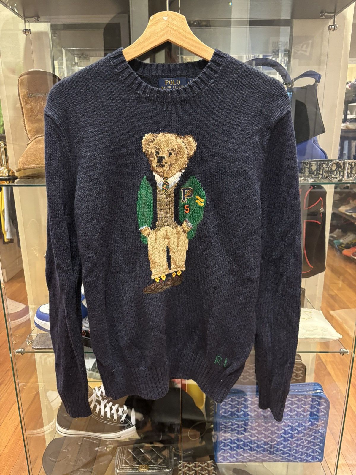 Polo Ralph Lauren Polo Ralph Lauren Preppy Bear Knit Sweater Size US S / EU 44-46 / 1 - 1 Thumbnail