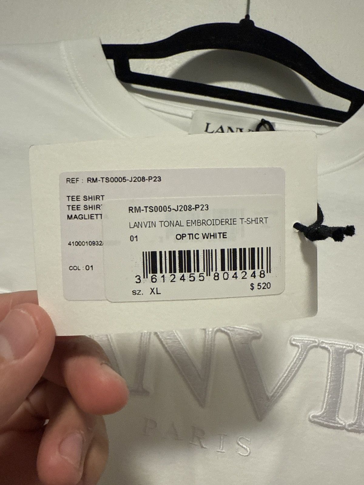 Lanvin Lanvin t shirt Size US XL / EU 56 / 4 - 1 Thumbnail