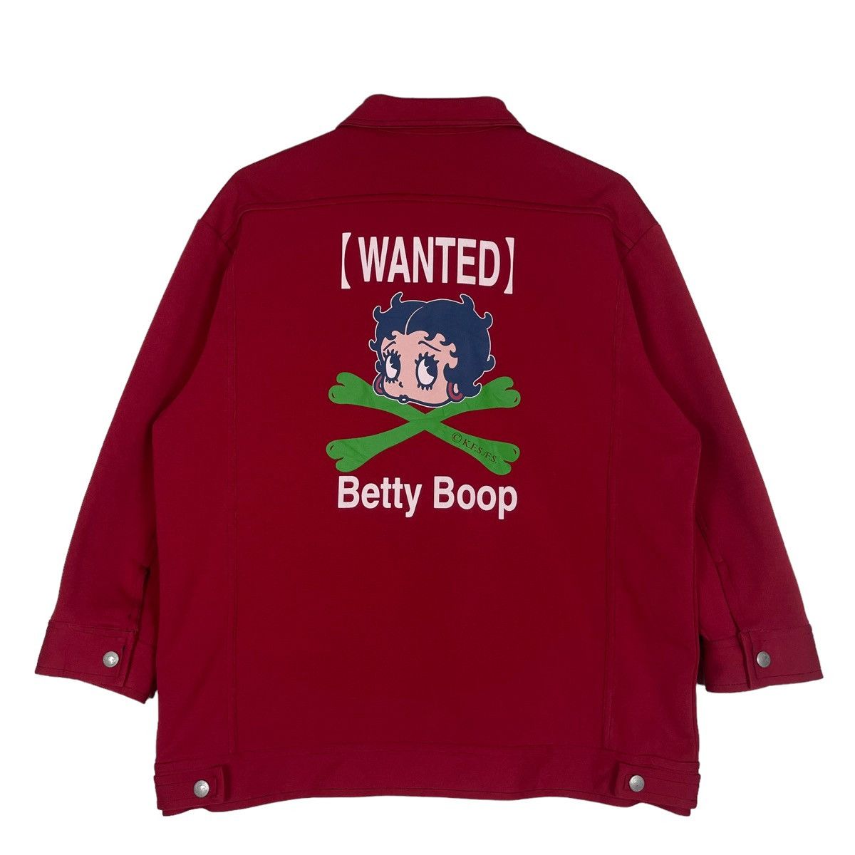 Cartoon Network × Japanese Brand × Vintage 💥90s BETTY BOOPS SNAP BUTTON JACKET Size US M / EU 48-50 / 2 - 1 Thumbnail