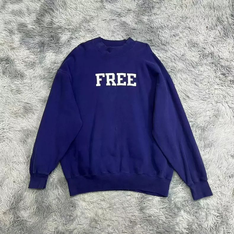 Balenciaga Balenciaga Color-block monogrammed pullover long-sleeve sw Size M / US 6-8 / IT 42-44 - 1 Thumbnail