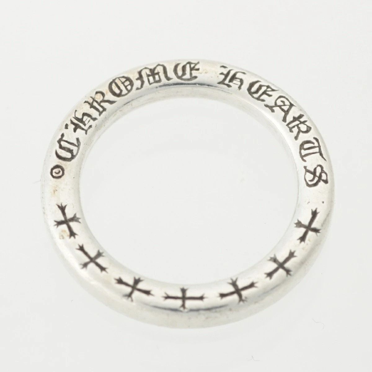 Chrome Hearts OFFER OK! 5.5 Chrome hearts 3mm SPACER NTFL silver ring Size ONE SIZE - 6 Thumbnail