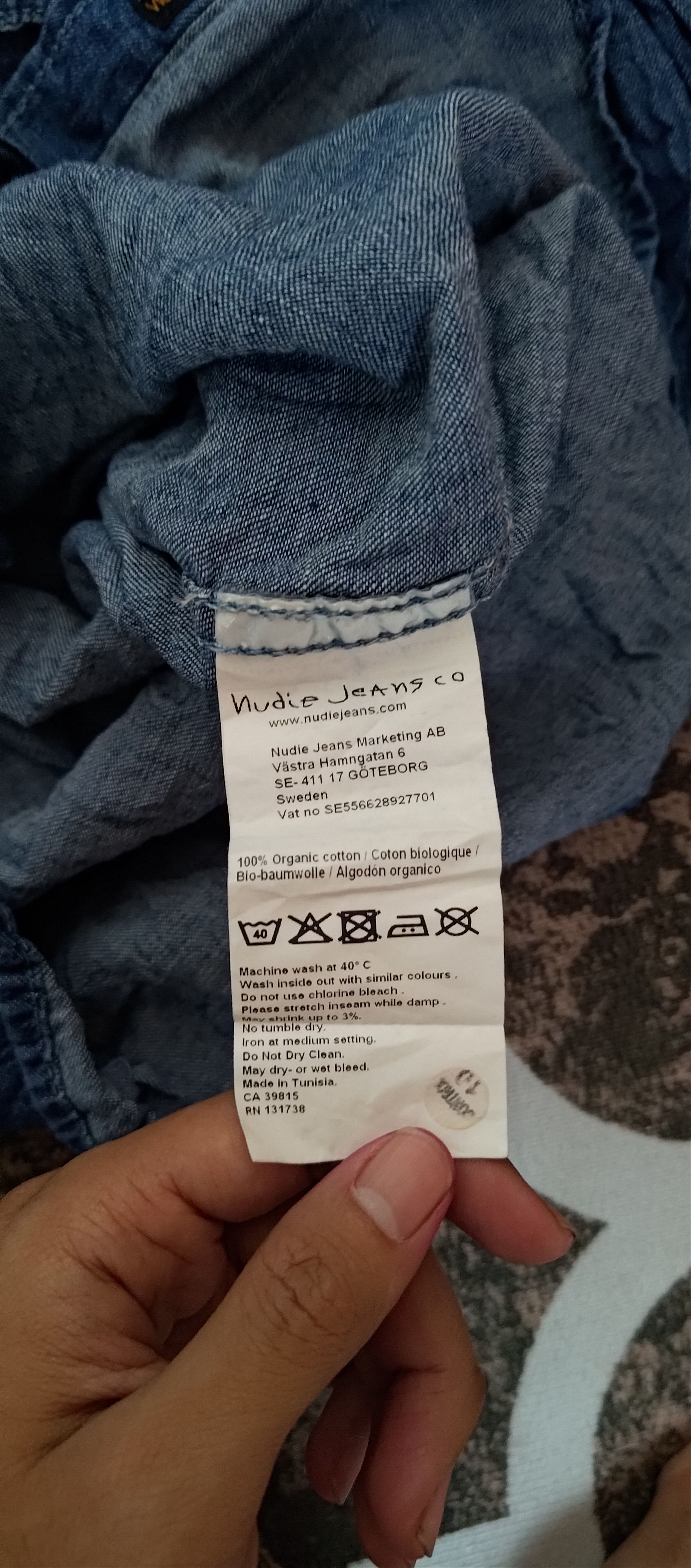 Nudie Jeans Denim Nudie Jeans Jacket Size US S / EU 44-46 / 1 - 4 Thumbnail
