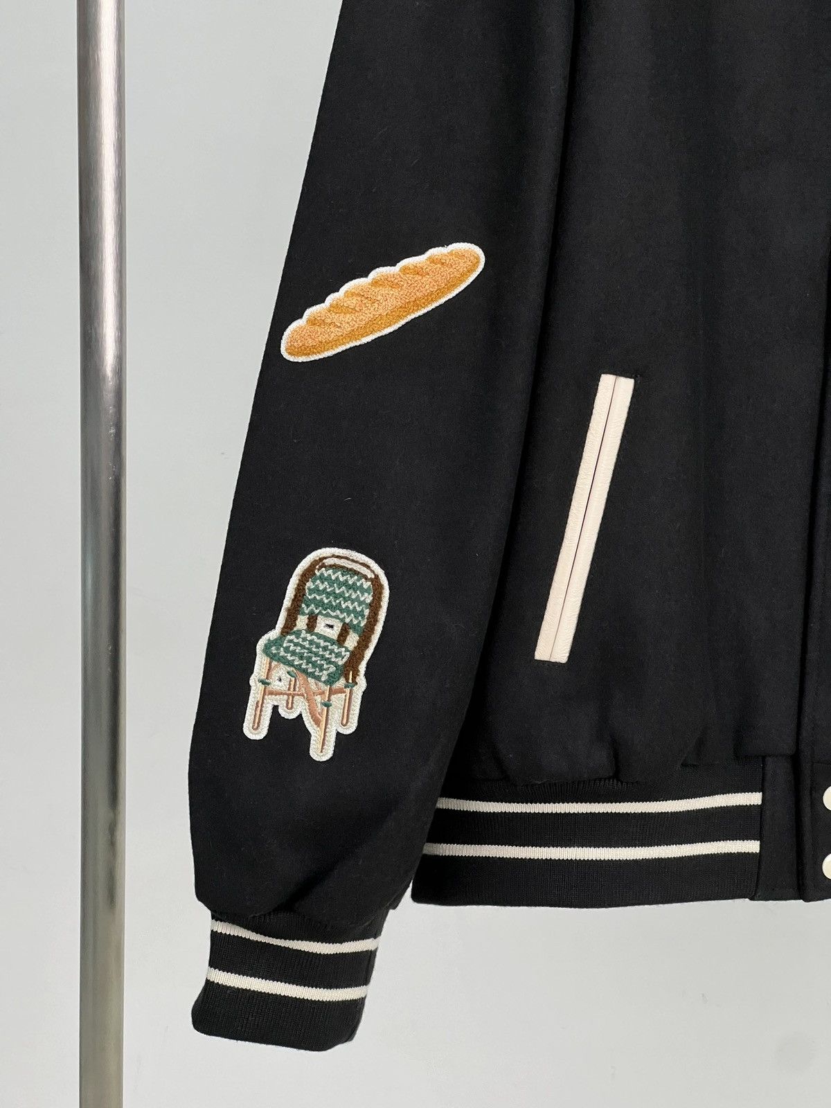 Highsnobiety Not in Paris 5 varsity jacket Size US XXL / EU 58 / 5 - 4 Thumbnail